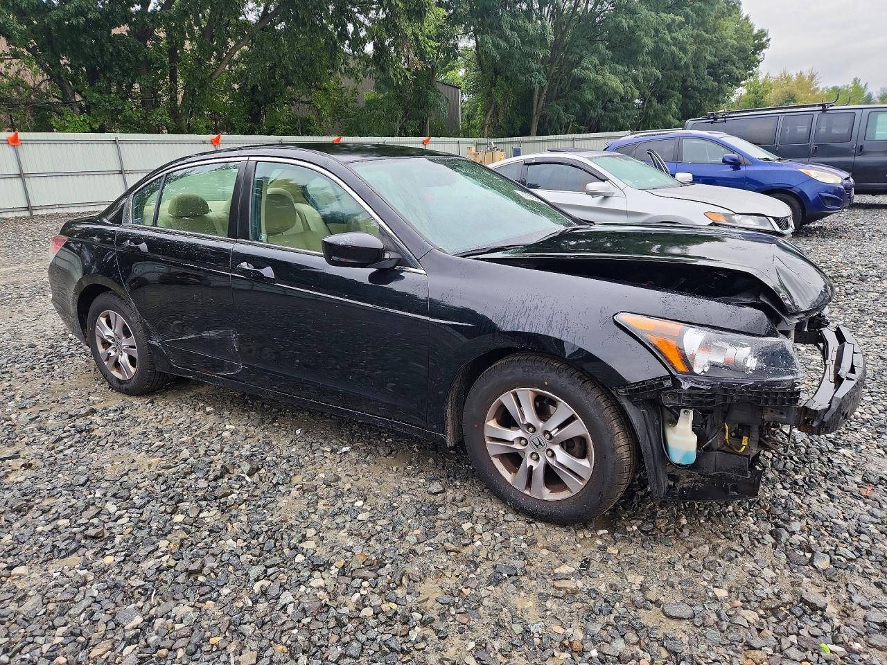 2012 Honda Accord Lxp Черный vin: 1HGCP2F45CA214688
