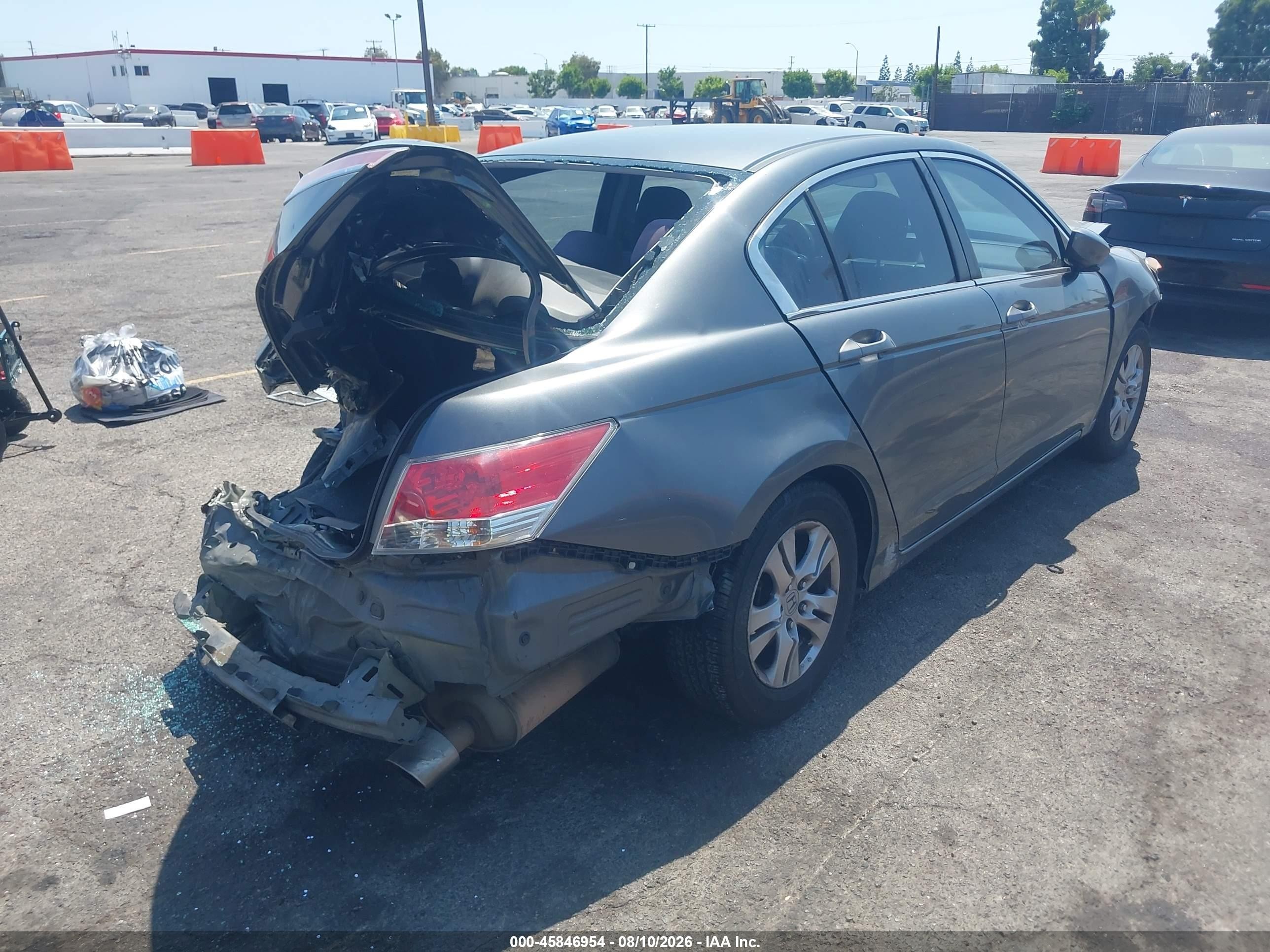 2012 Honda Accord 2.4 Lx-p Gray vin: 1HGCP2F45CA231247