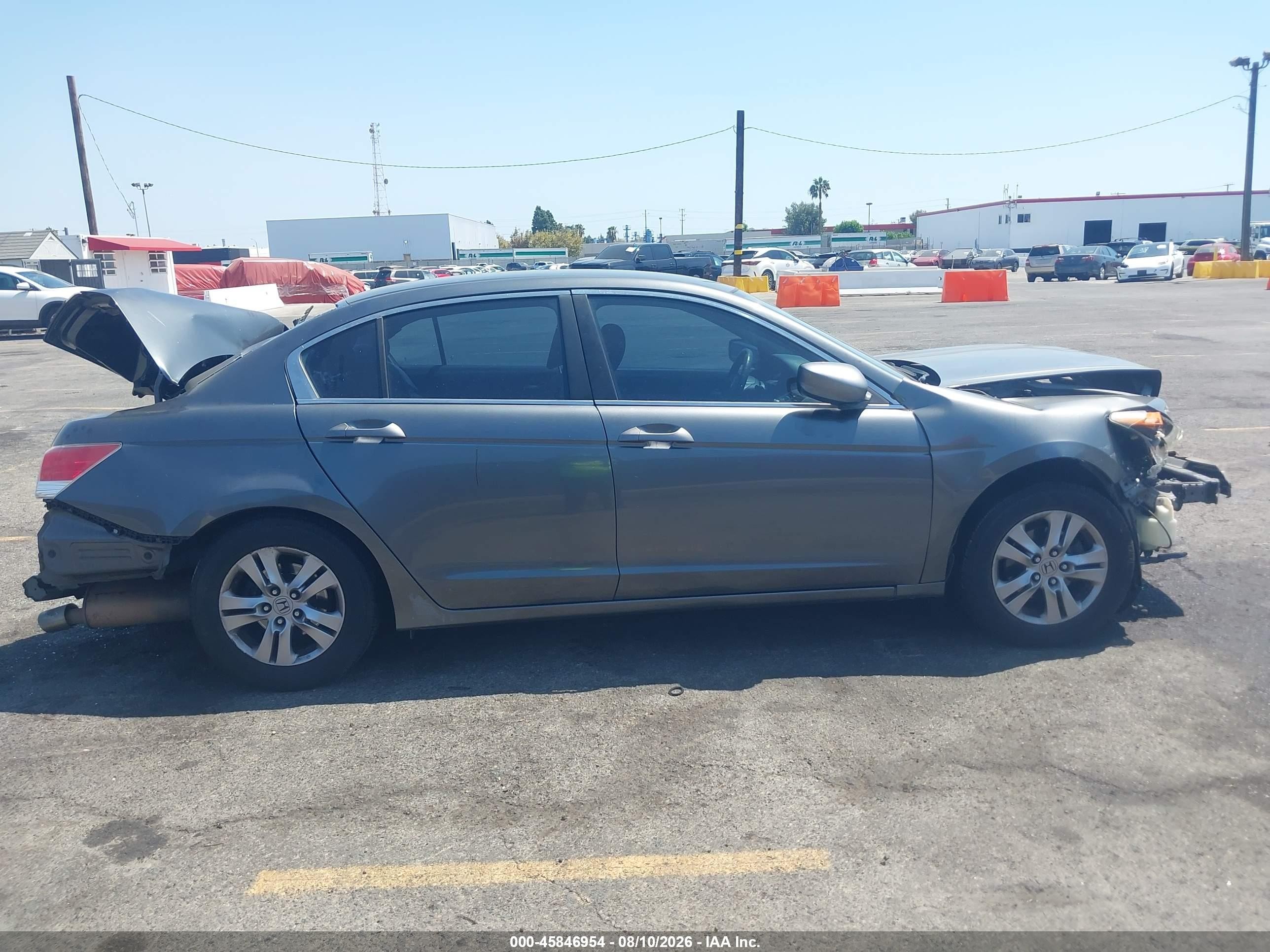 2012 Honda Accord 2.4 Lx-p Gray vin: 1HGCP2F45CA231247