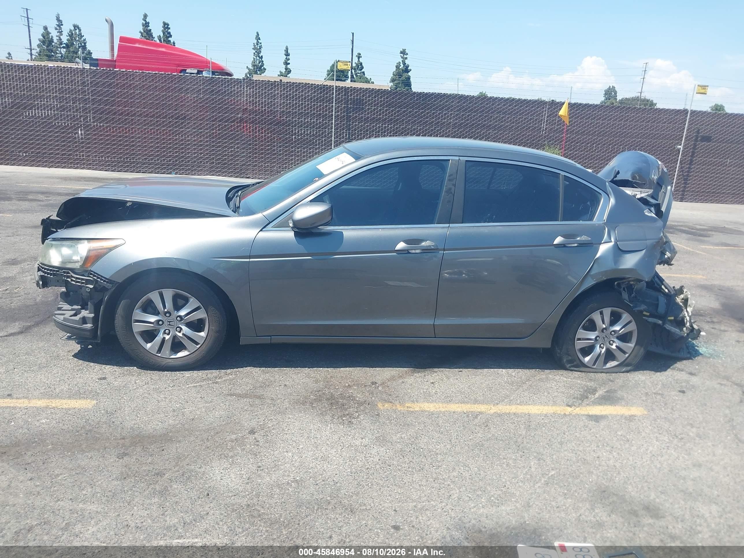 2012 Honda Accord 2.4 Lx-p Gray vin: 1HGCP2F45CA231247
