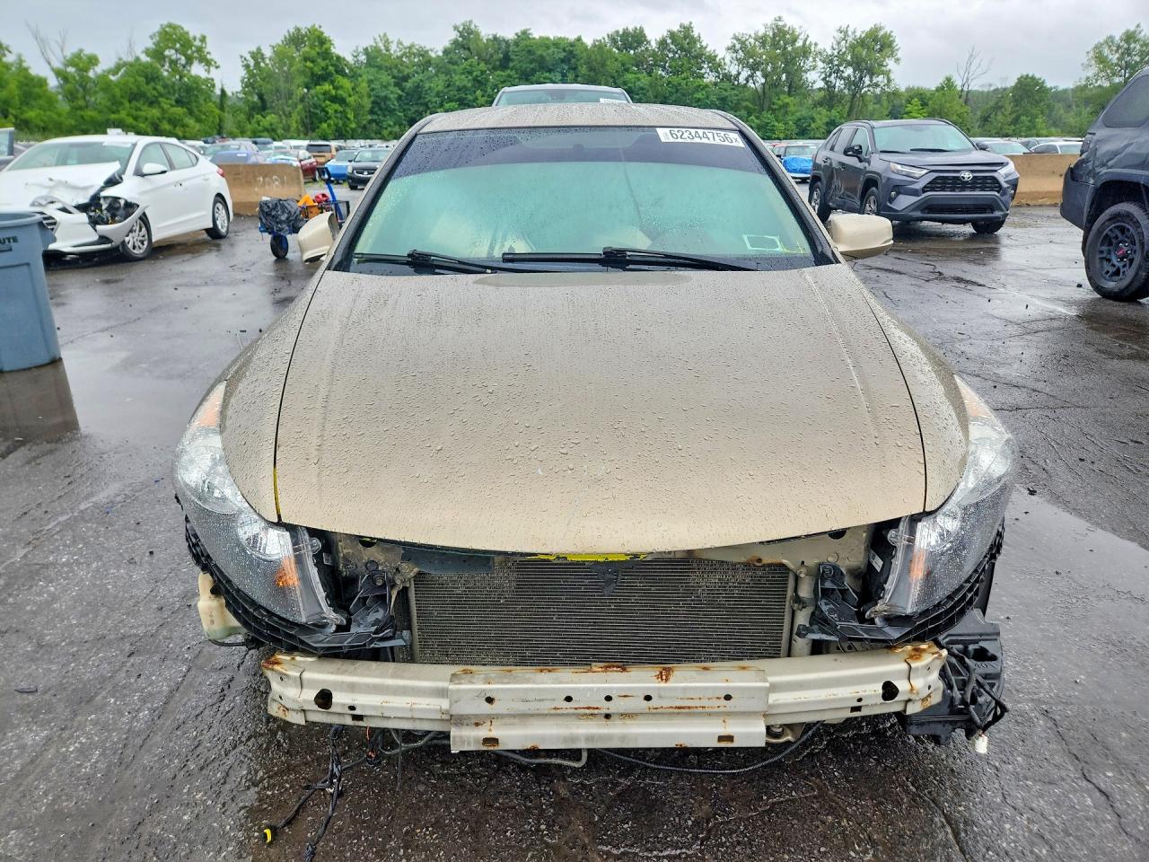 2010 Honda Accord Lxp Золотой vin: 1HGCP2F46AA016280
