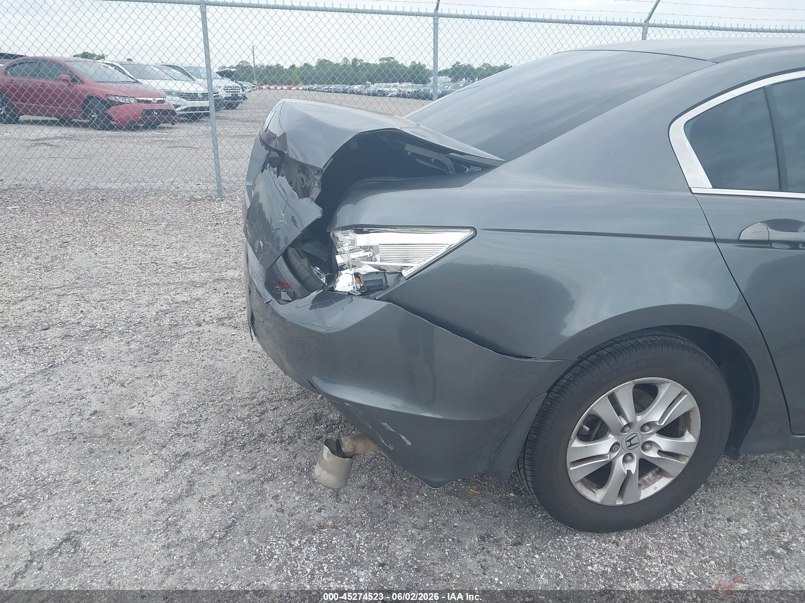 2010 Honda Accord 2.4 Lx-p Gray vin: 1HGCP2F46AA016859