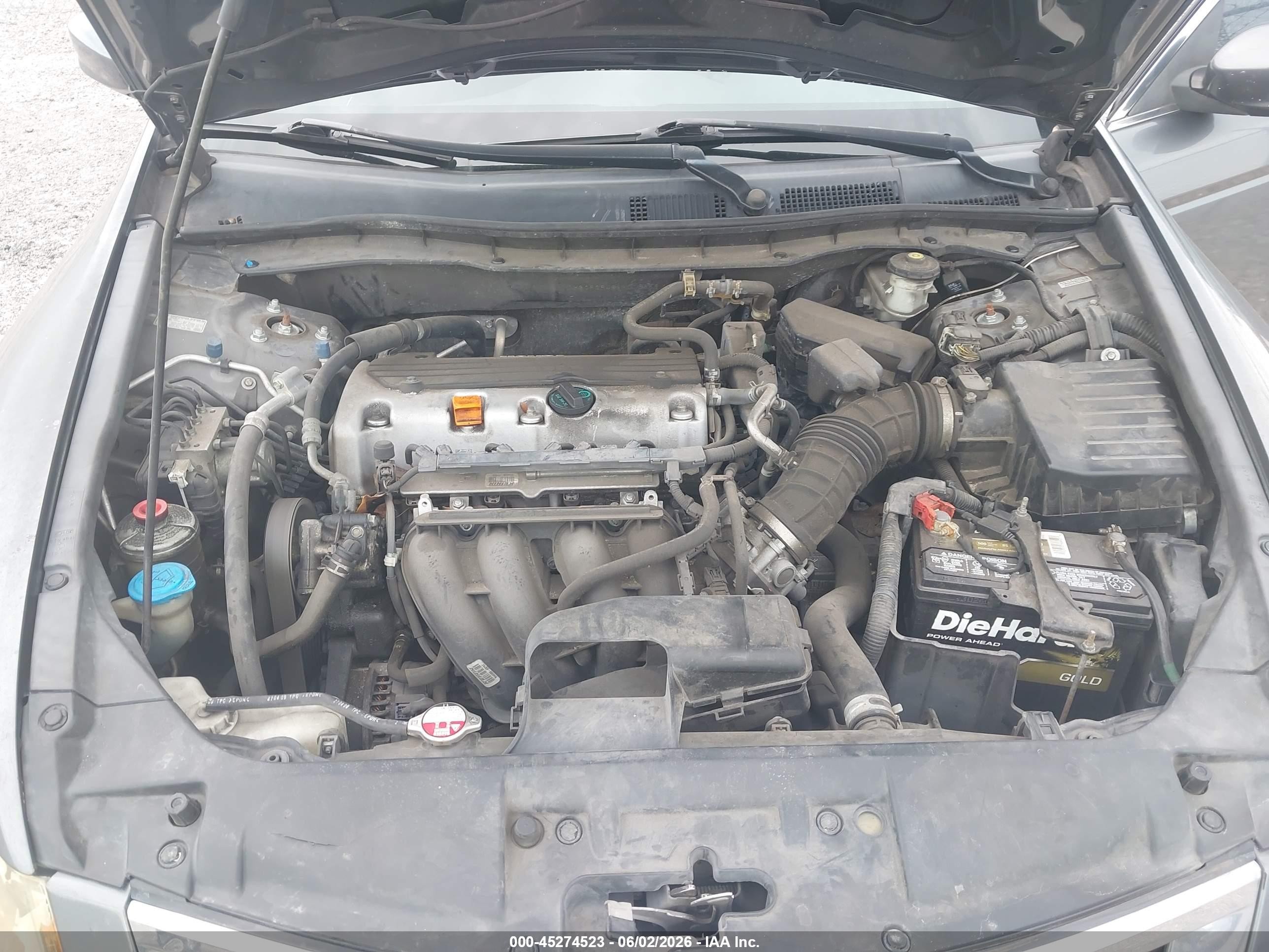 2010 Honda Accord 2.4 Lx-p Gray vin: 1HGCP2F46AA016859