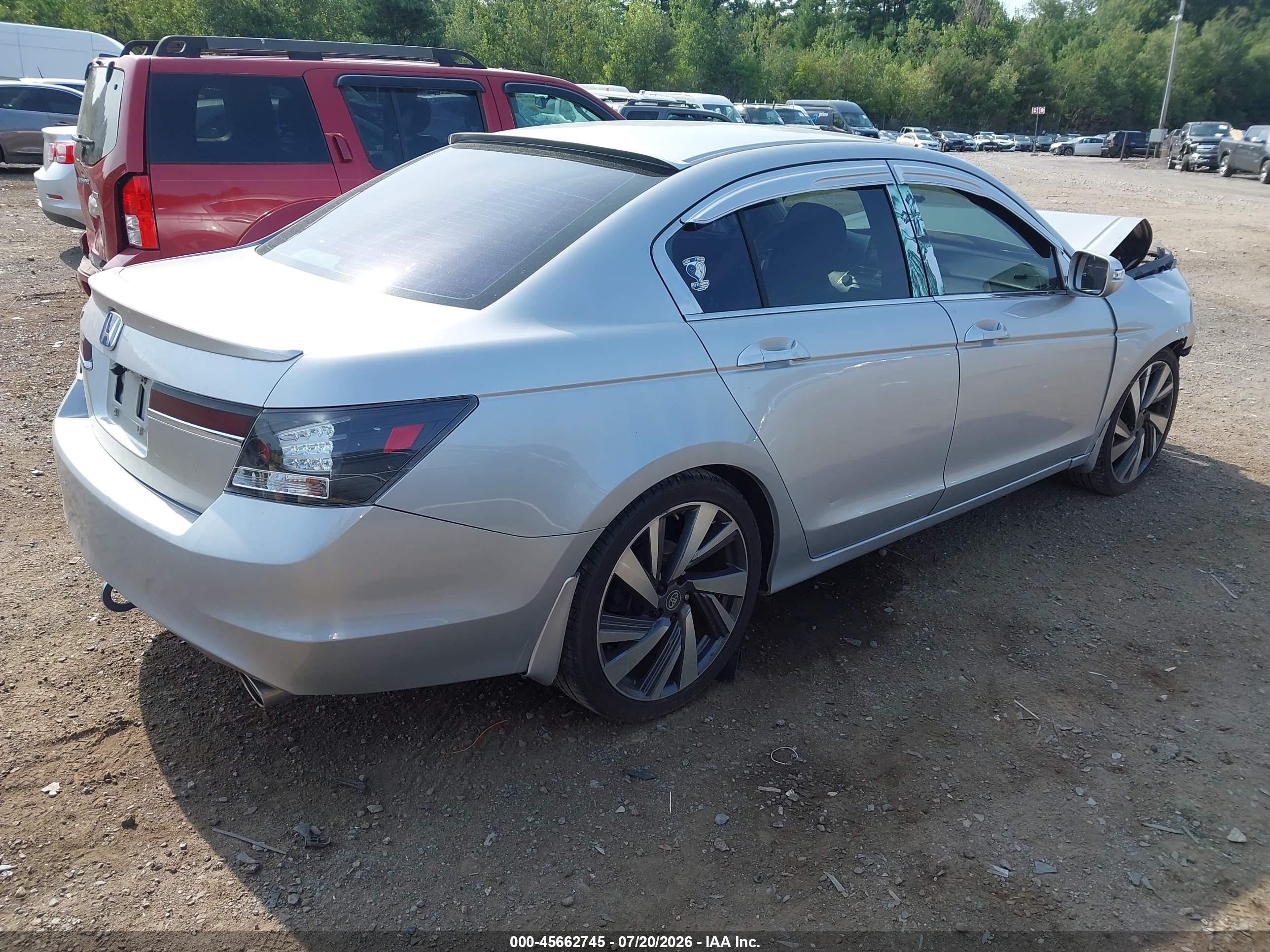 2011 Honda Accord 2.4 Lx-p Silver vin: 1HGCP2F46BA035414