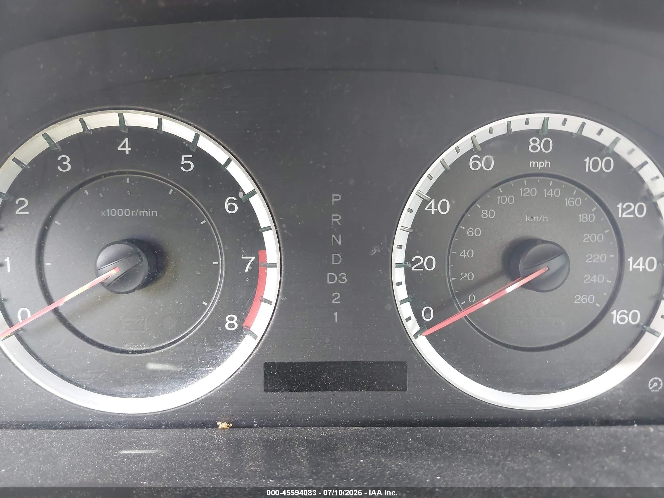2011 Honda Accord 2.4 Lx-p Burgundy vin: 1HGCP2F46BA065786
