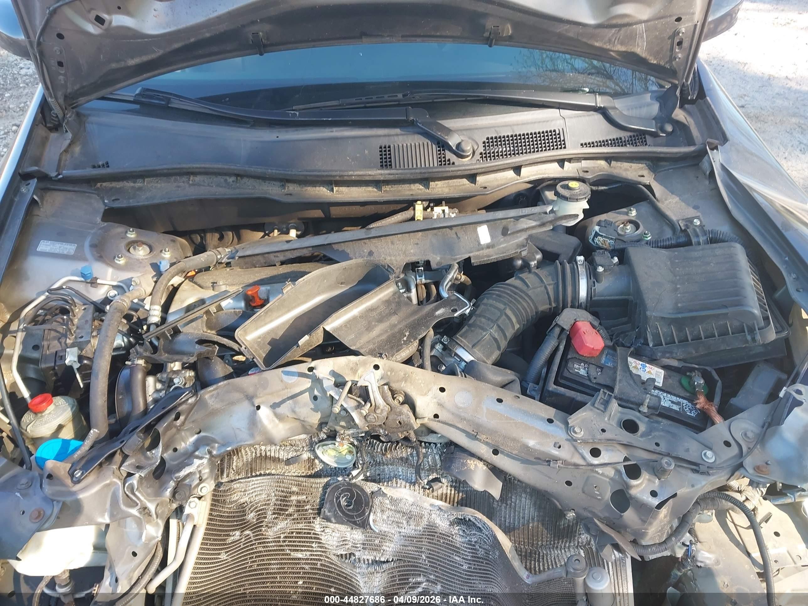 2011 Honda Accord 2.4 Lx-p Gray vin: 1HGCP2F46BA081602