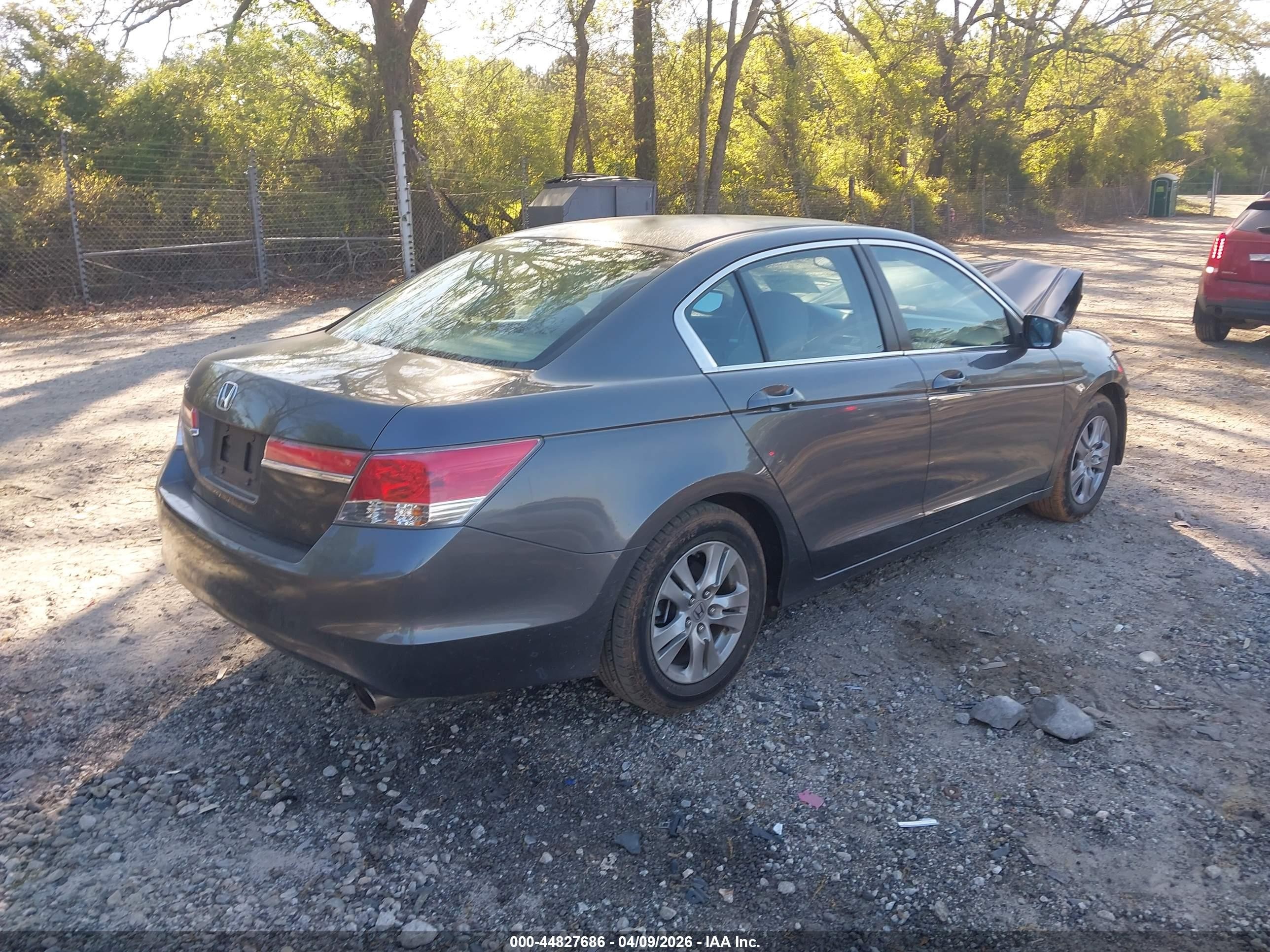 2011 Honda Accord 2.4 Lx-p Gray vin: 1HGCP2F46BA081602