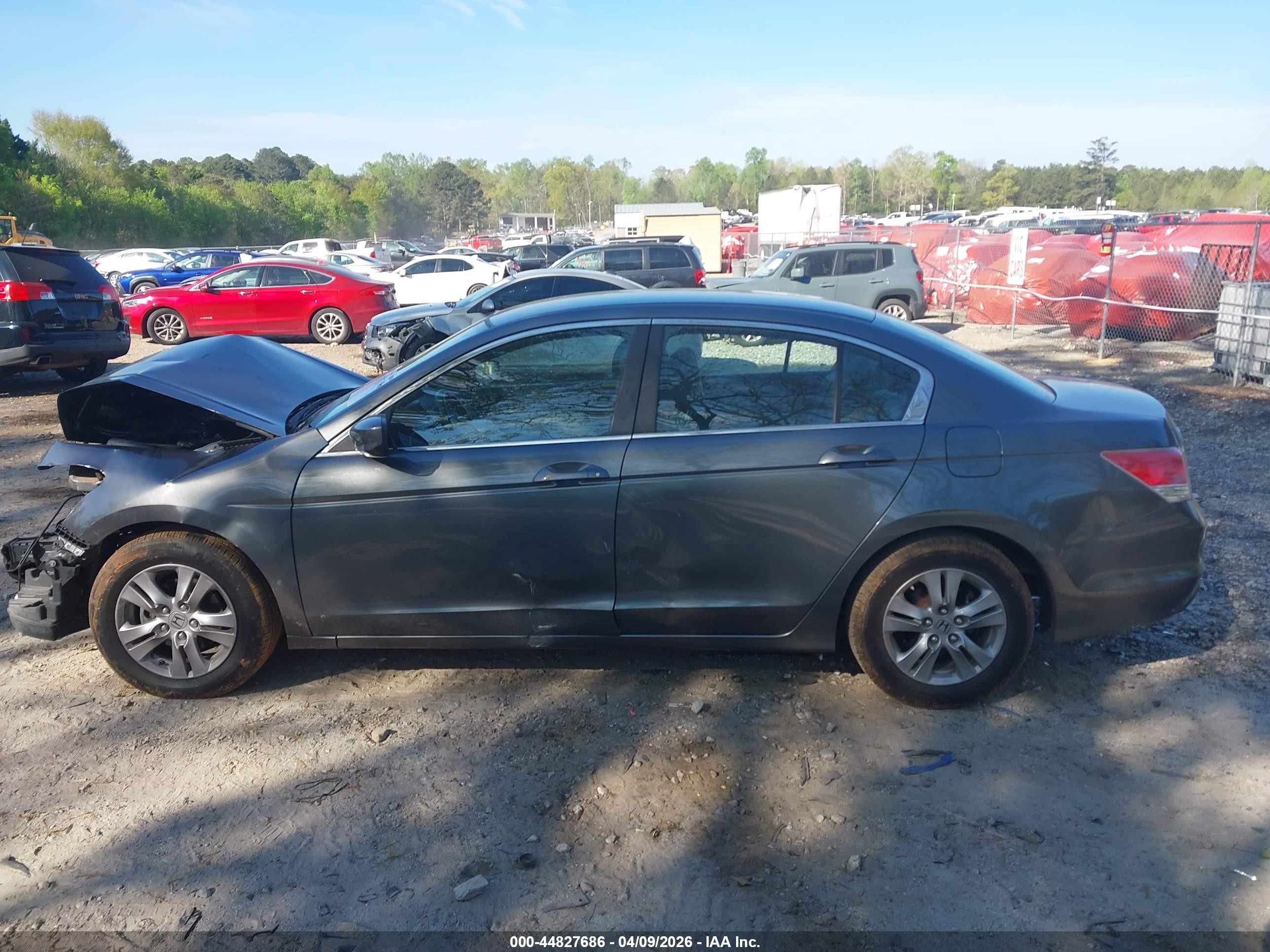 2011 Honda Accord 2.4 Lx-p Gray vin: 1HGCP2F46BA081602