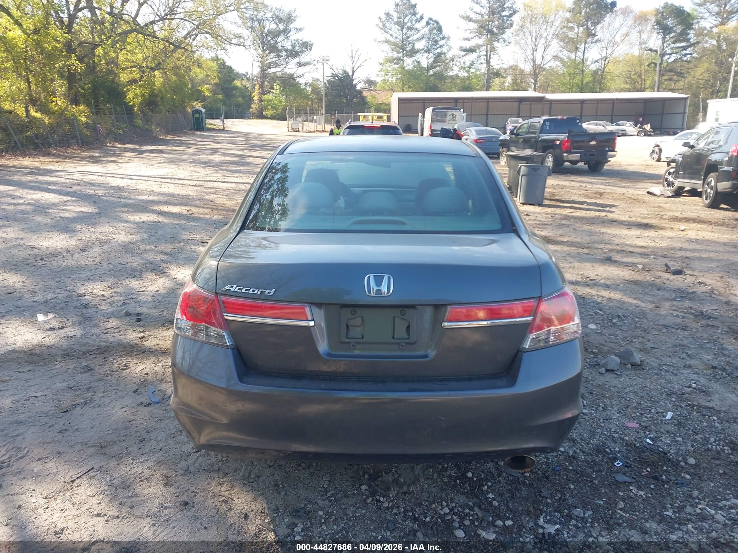 2011 Honda Accord 2.4 Lx-p Gray vin: 1HGCP2F46BA081602