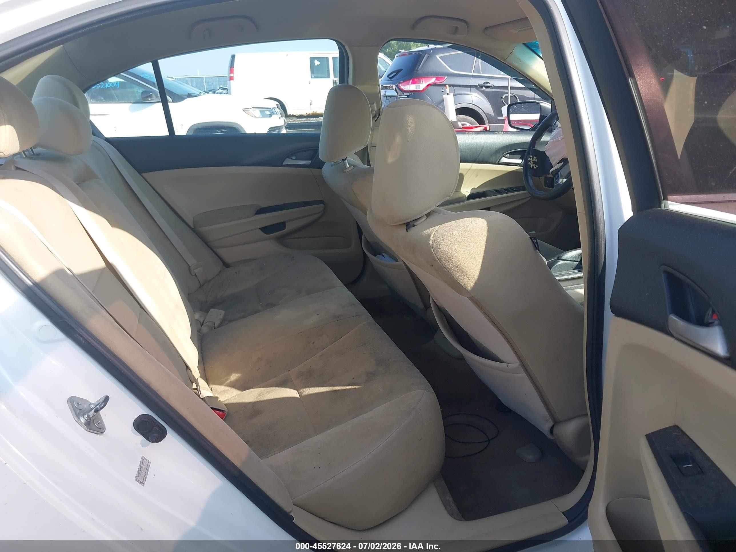 2011 Honda Accord 2.4 Lx-p Белый vin: 1HGCP2F46BA120530