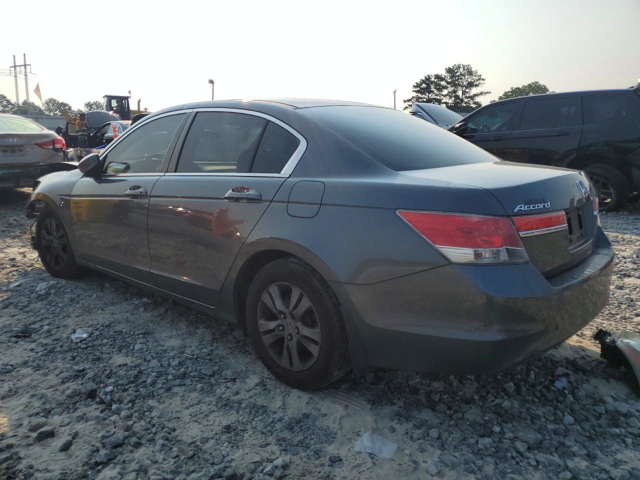 2011 Honda Accord Lxp Blue vin: 1HGCP2F46BA141782
