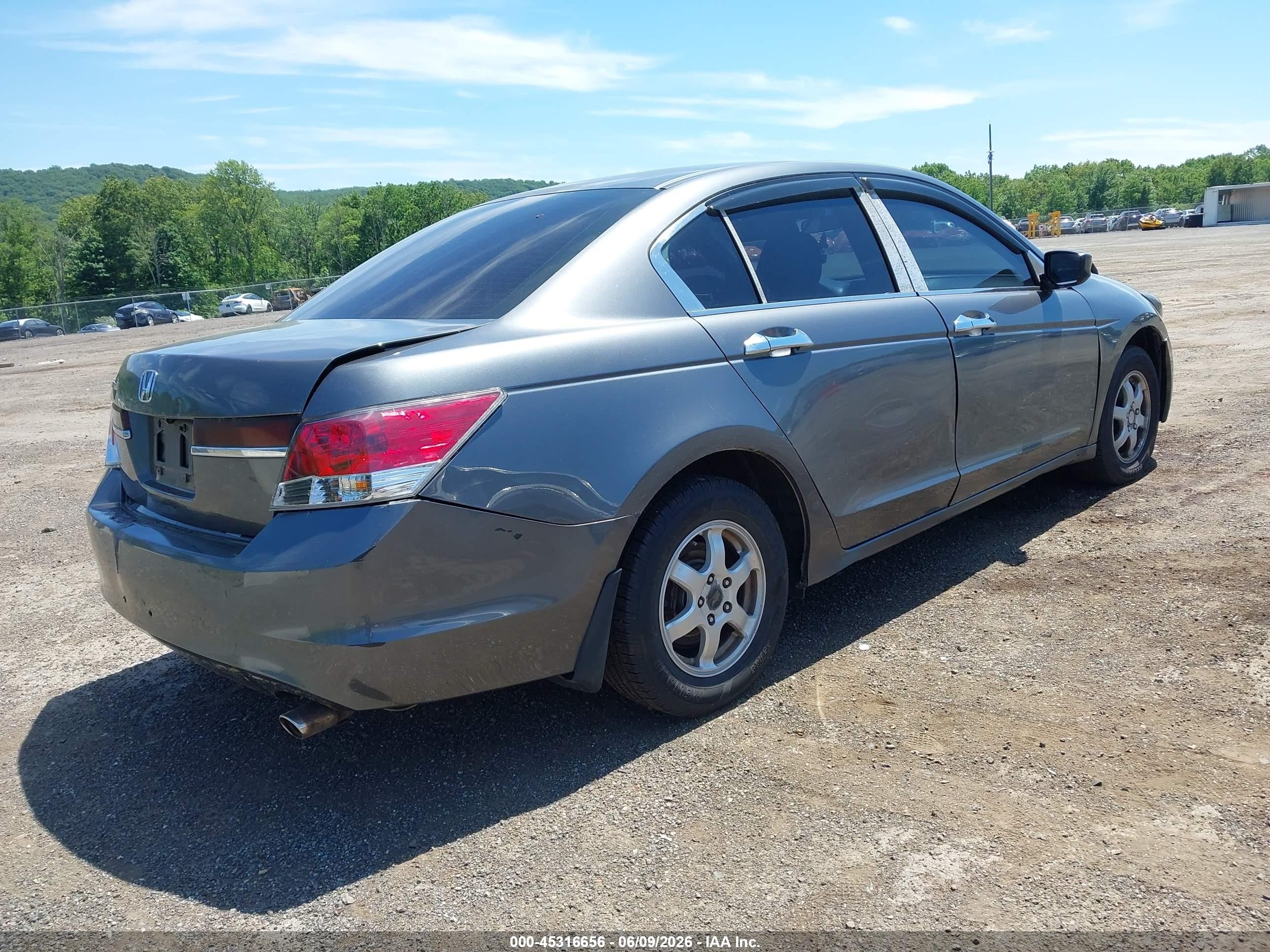 2011 Honda Accord 2.4 Lx-p Gray vin: 1HGCP2F46BA154645