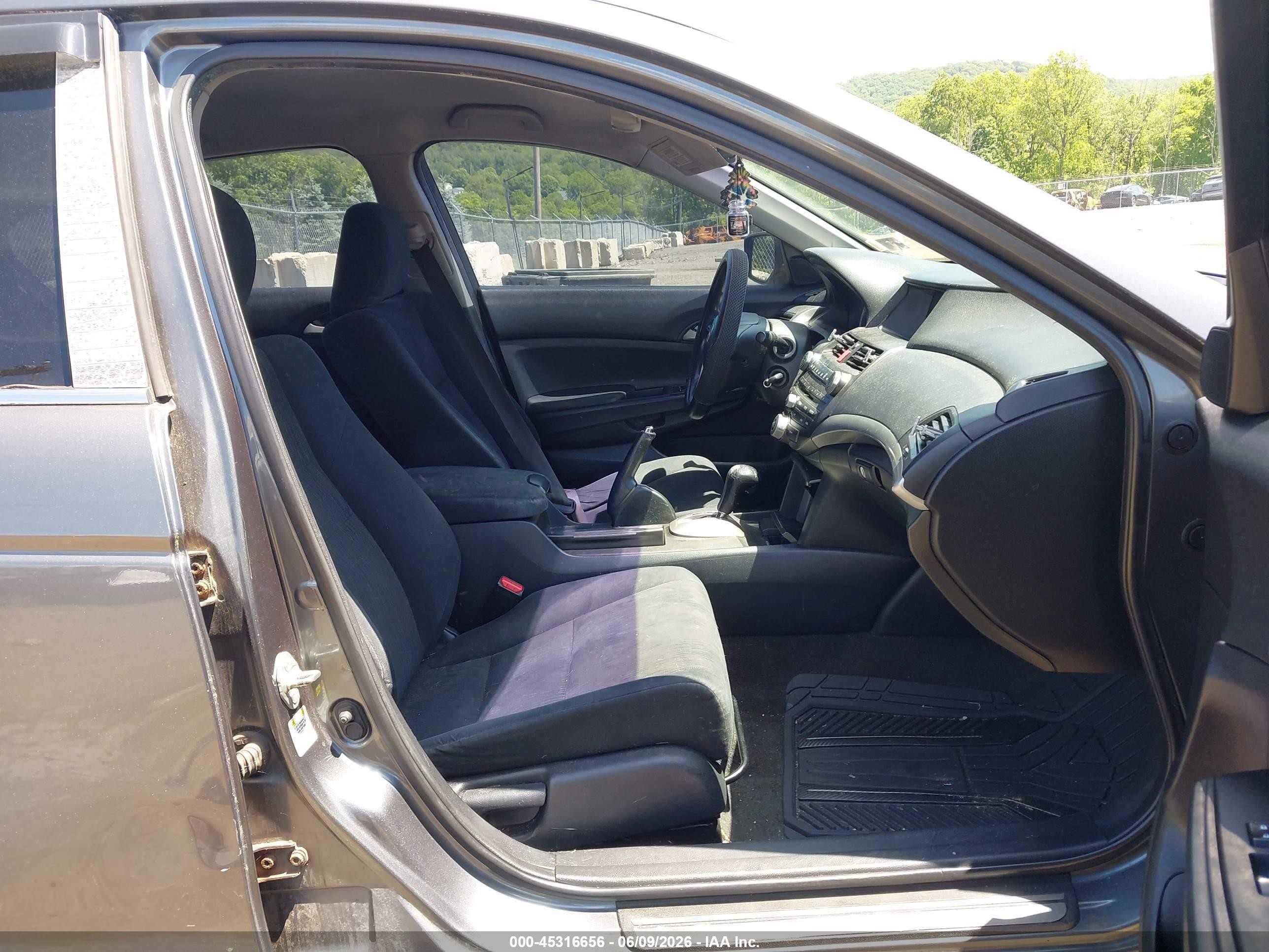 2011 Honda Accord 2.4 Lx-p Gray vin: 1HGCP2F46BA154645