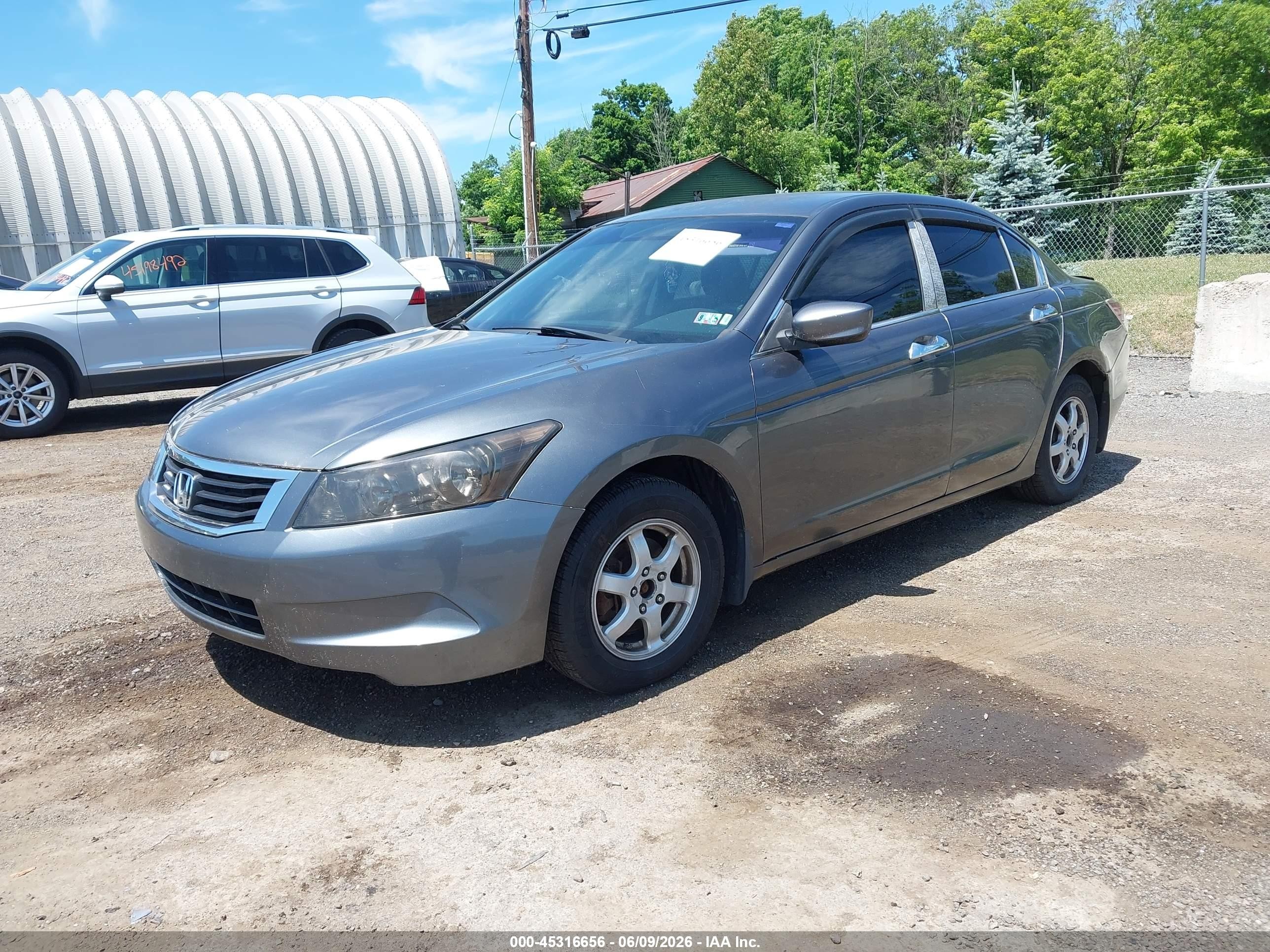 2011 Honda Accord 2.4 Lx-p Gray vin: 1HGCP2F46BA154645