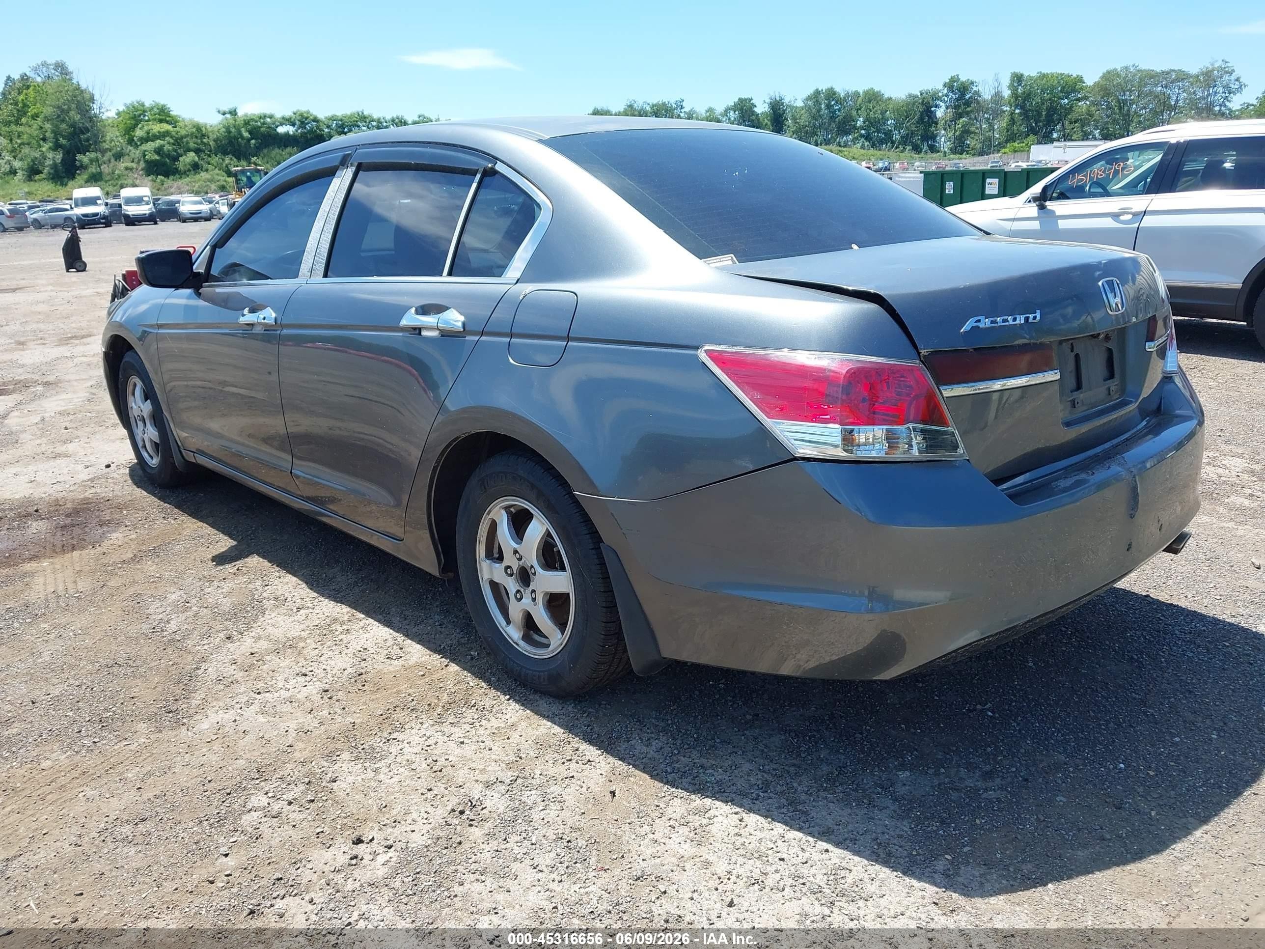 2011 Honda Accord 2.4 Lx-p Gray vin: 1HGCP2F46BA154645