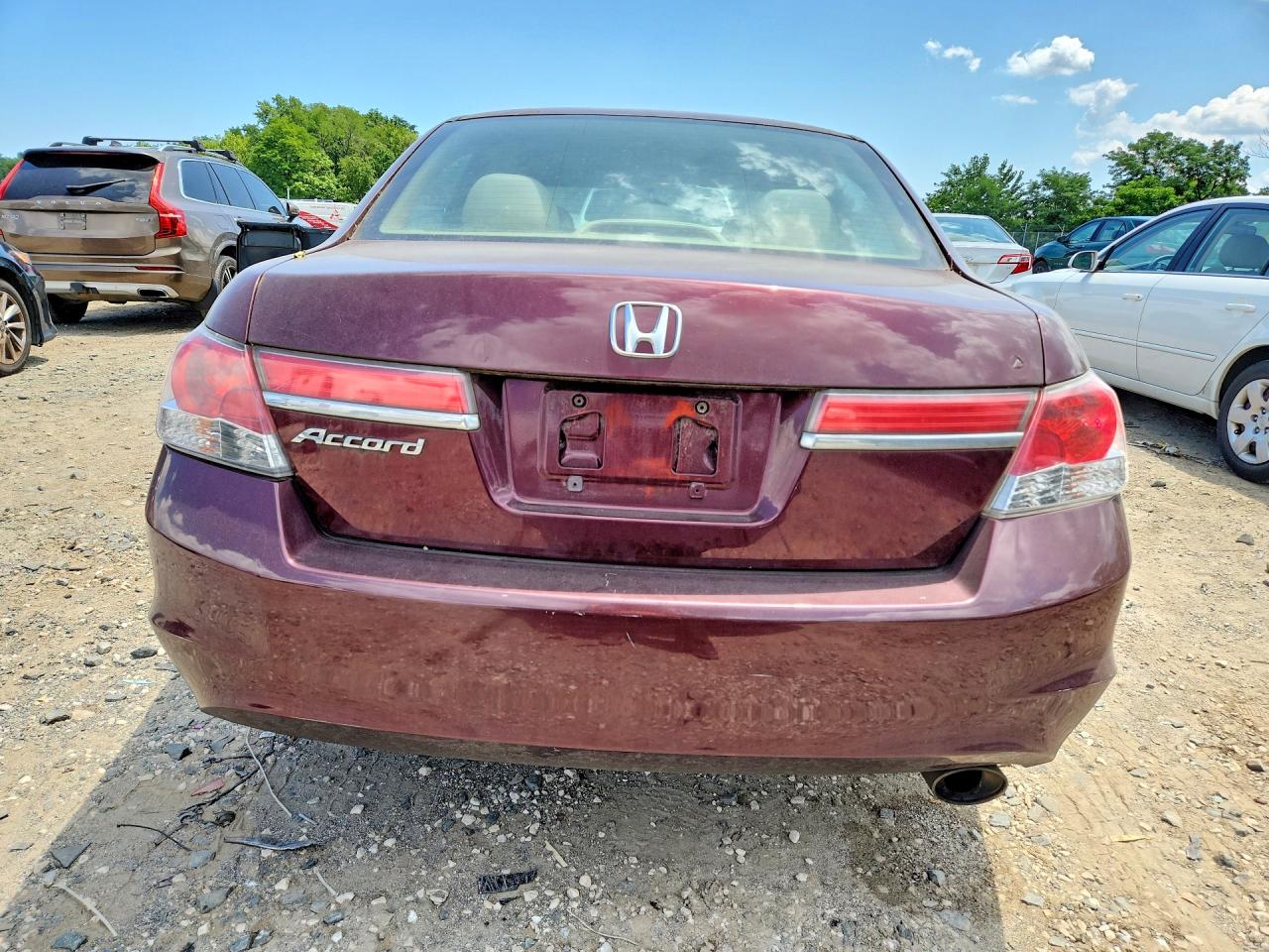 2012 Honda Accord Lxp Purple vin: 1HGCP2F46CA070584