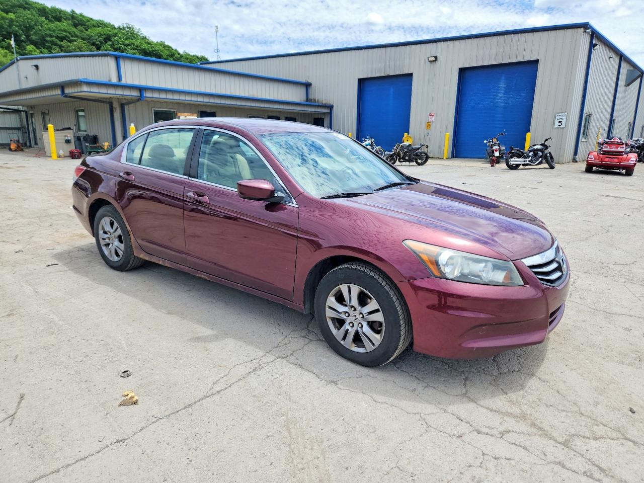 2012 Honda Accord Lxp Бордовый vin: 1HGCP2F46CA071461