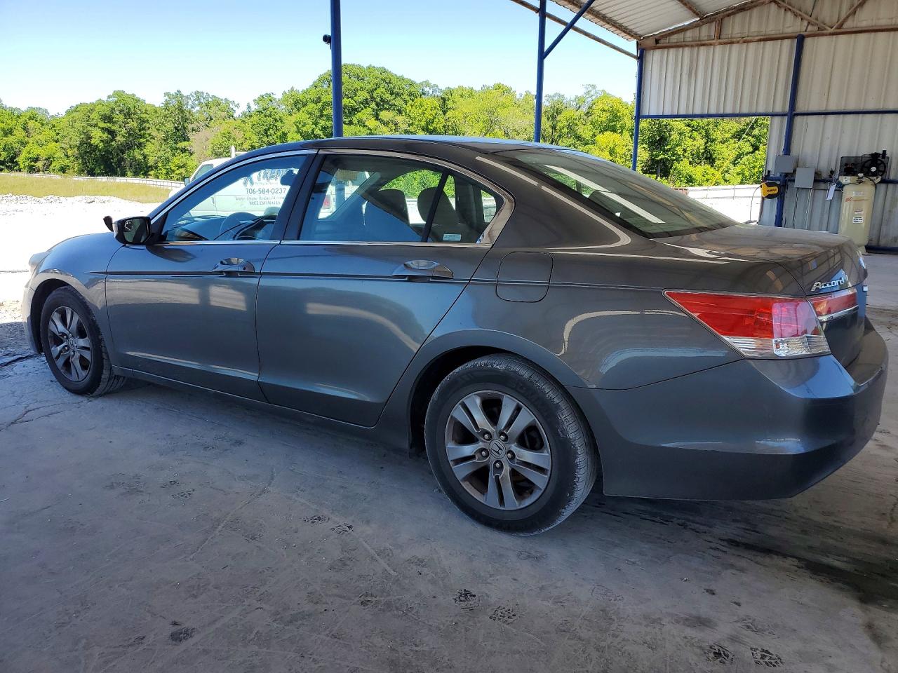 2012 Honda Accord Lxp Gray vin: 1HGCP2F46CA090950