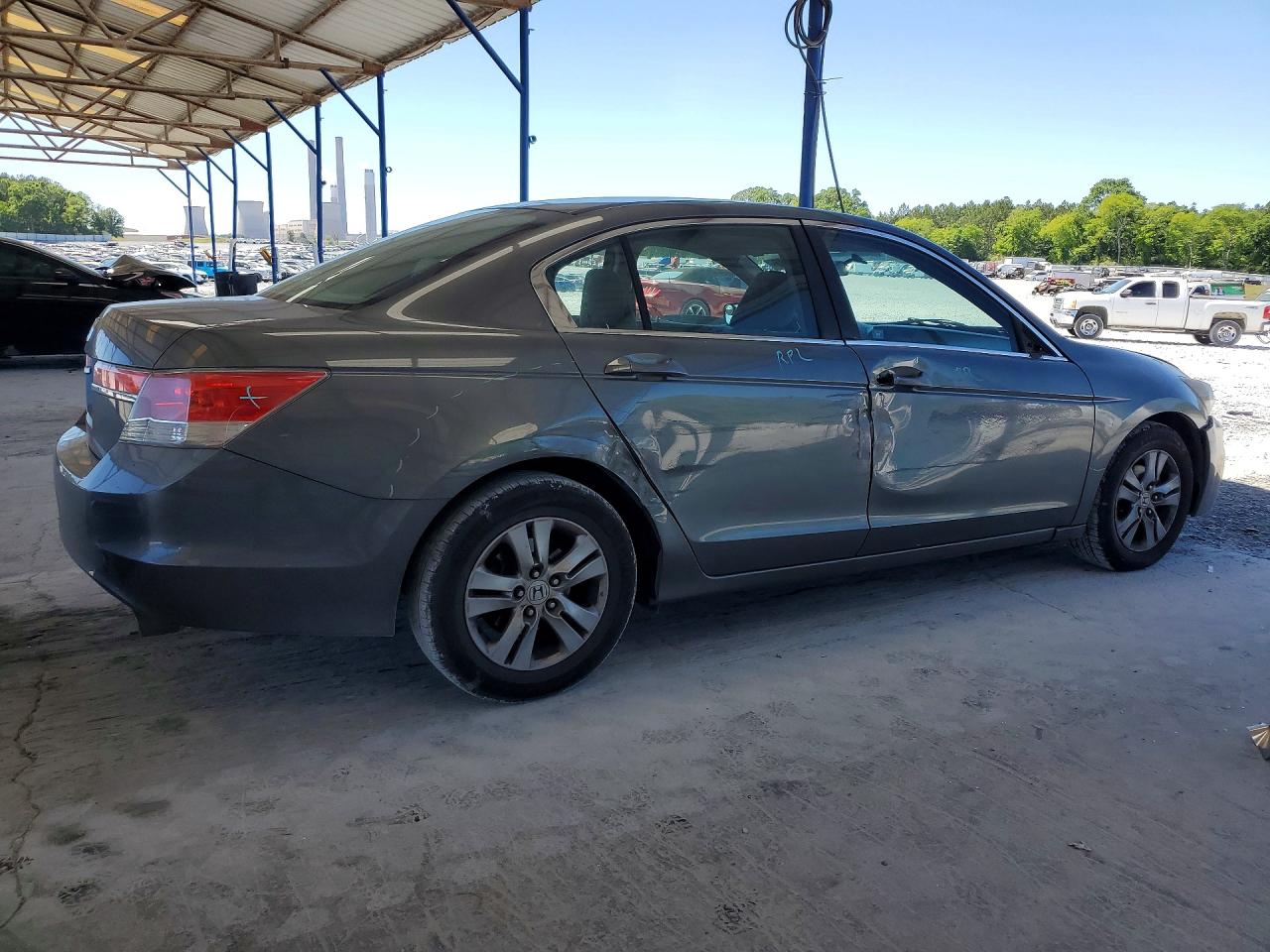 2012 Honda Accord Lxp Gray vin: 1HGCP2F46CA090950