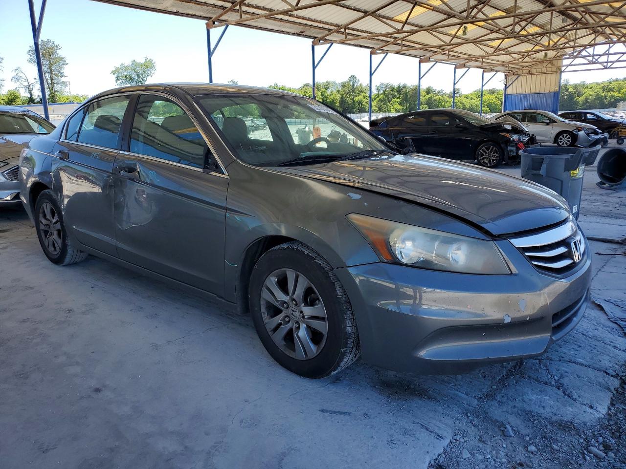 2012 Honda Accord Lxp Gray vin: 1HGCP2F46CA090950