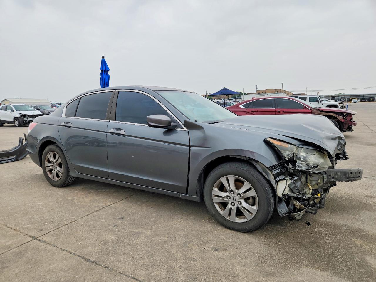 2012 Honda Accord Lxp Gray vin: 1HGCP2F46CA112025
