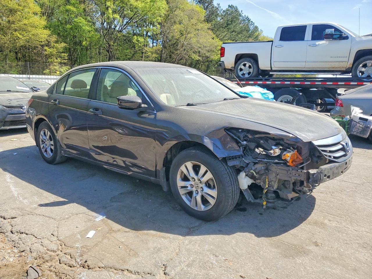 2012 Honda Accord Lxp Brown vin: 1HGCP2F46CA118875