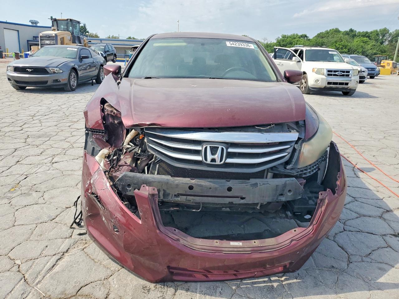 2012 Honda Accord Lxp Maroon vin: 1HGCP2F46CA147485