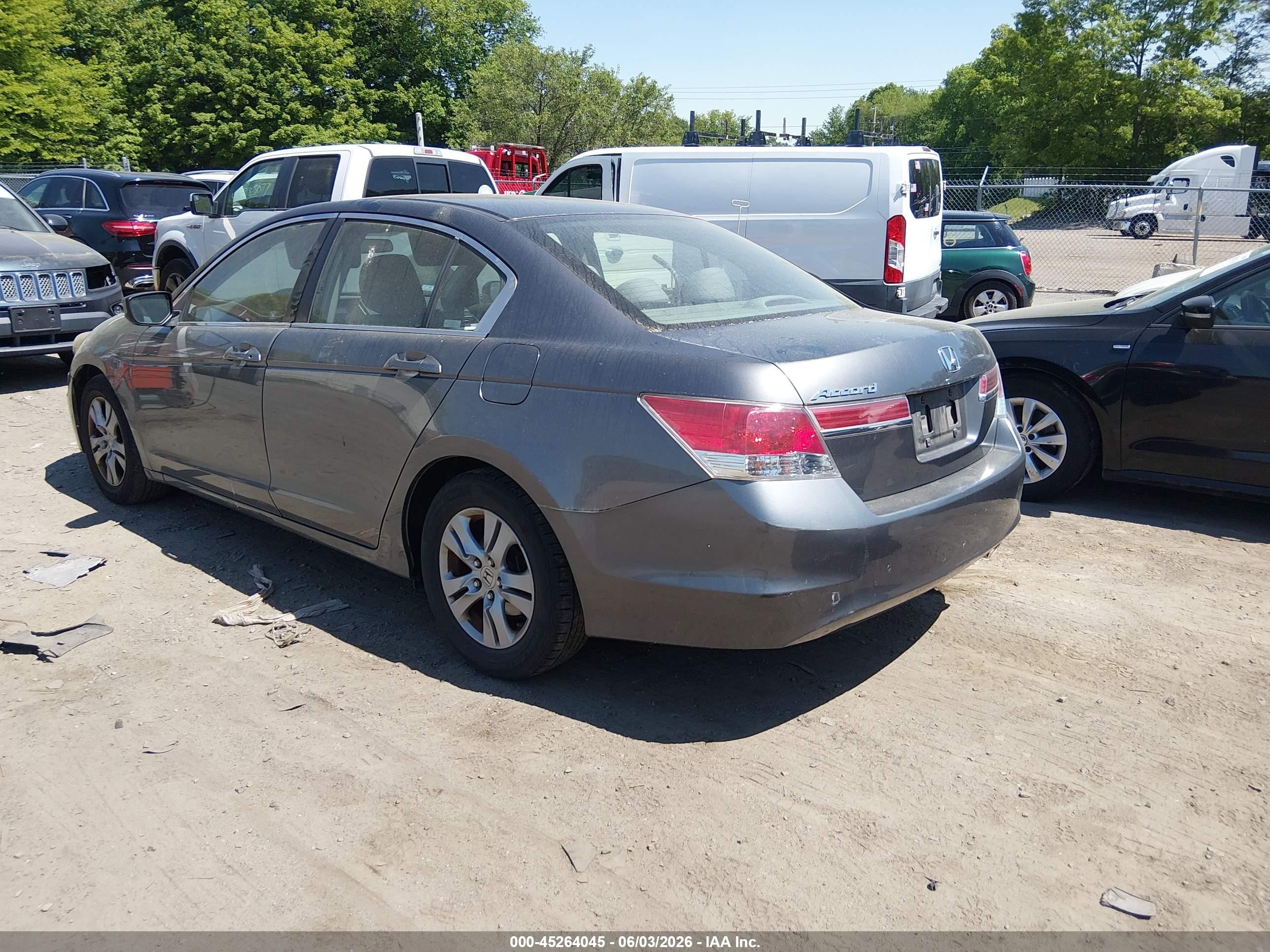2012 Honda Accord 2.4 Lx-p Gray vin: 1HGCP2F46CA201030