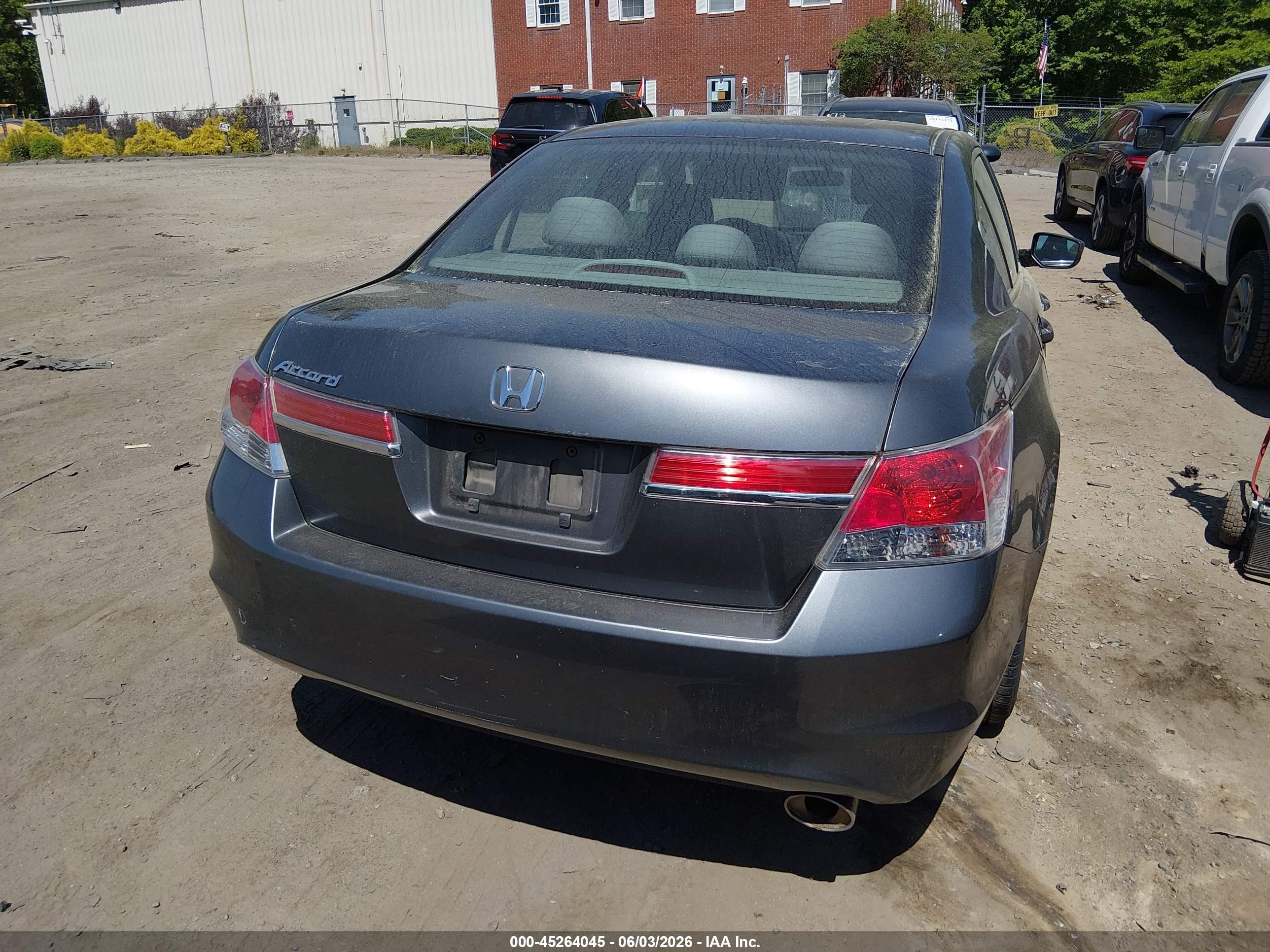 2012 Honda Accord 2.4 Lx-p Gray vin: 1HGCP2F46CA201030