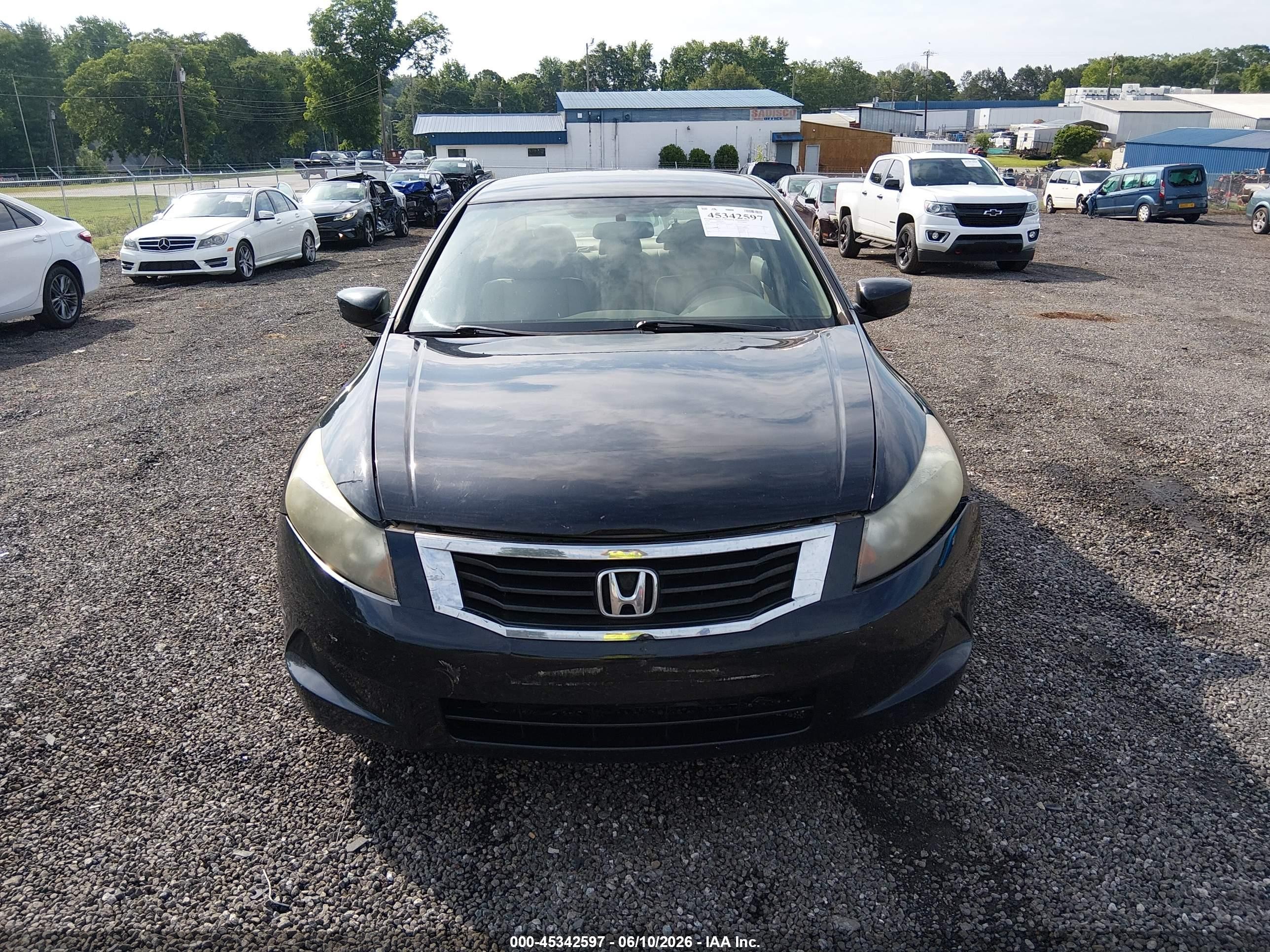 2010 Honda Accord 2.4 Lx-p Black vin: 1HGCP2F47AA064158