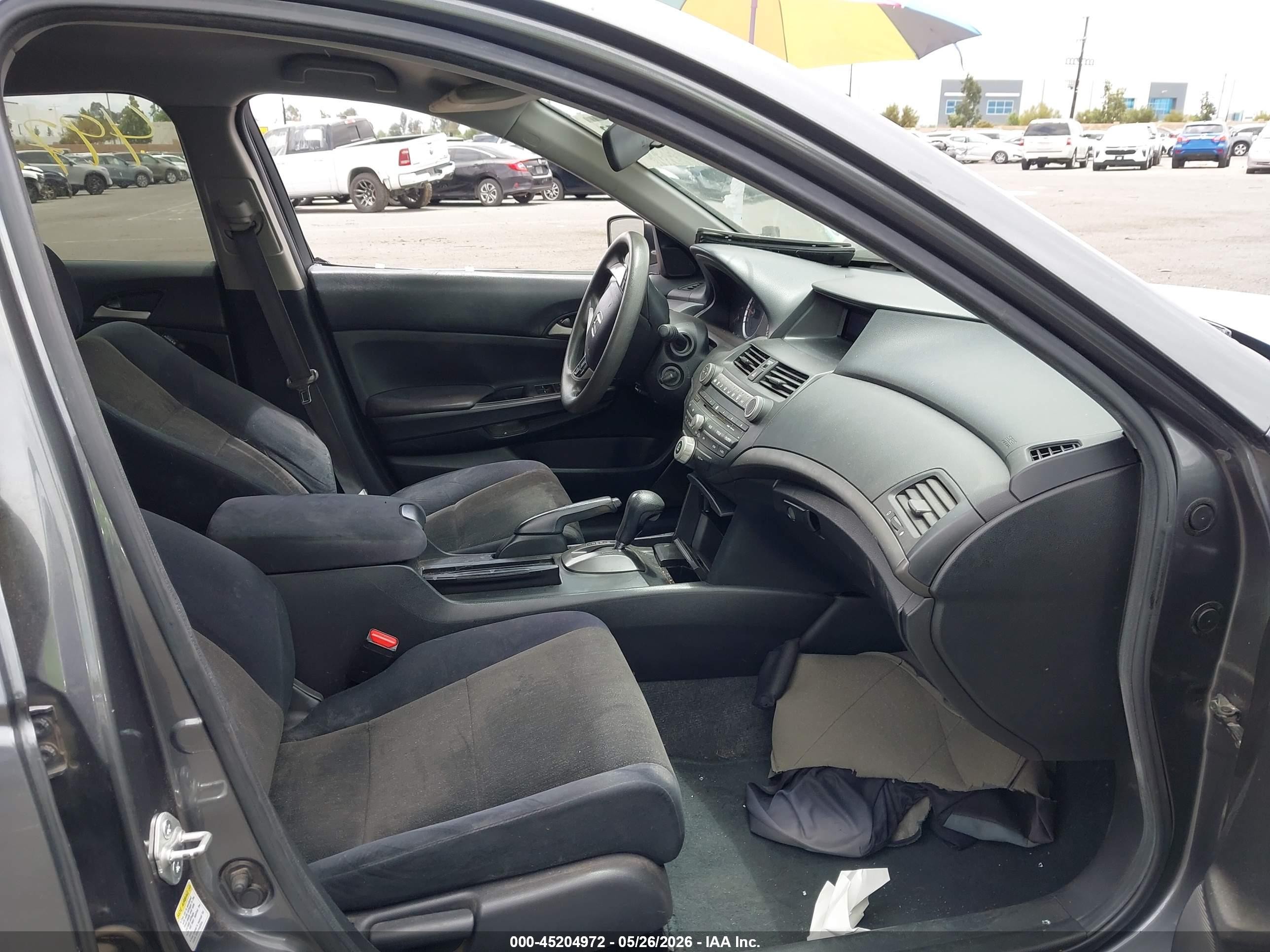 2010 Honda Accord 2.4 Lx-p Серый vin: 1HGCP2F47AA079601