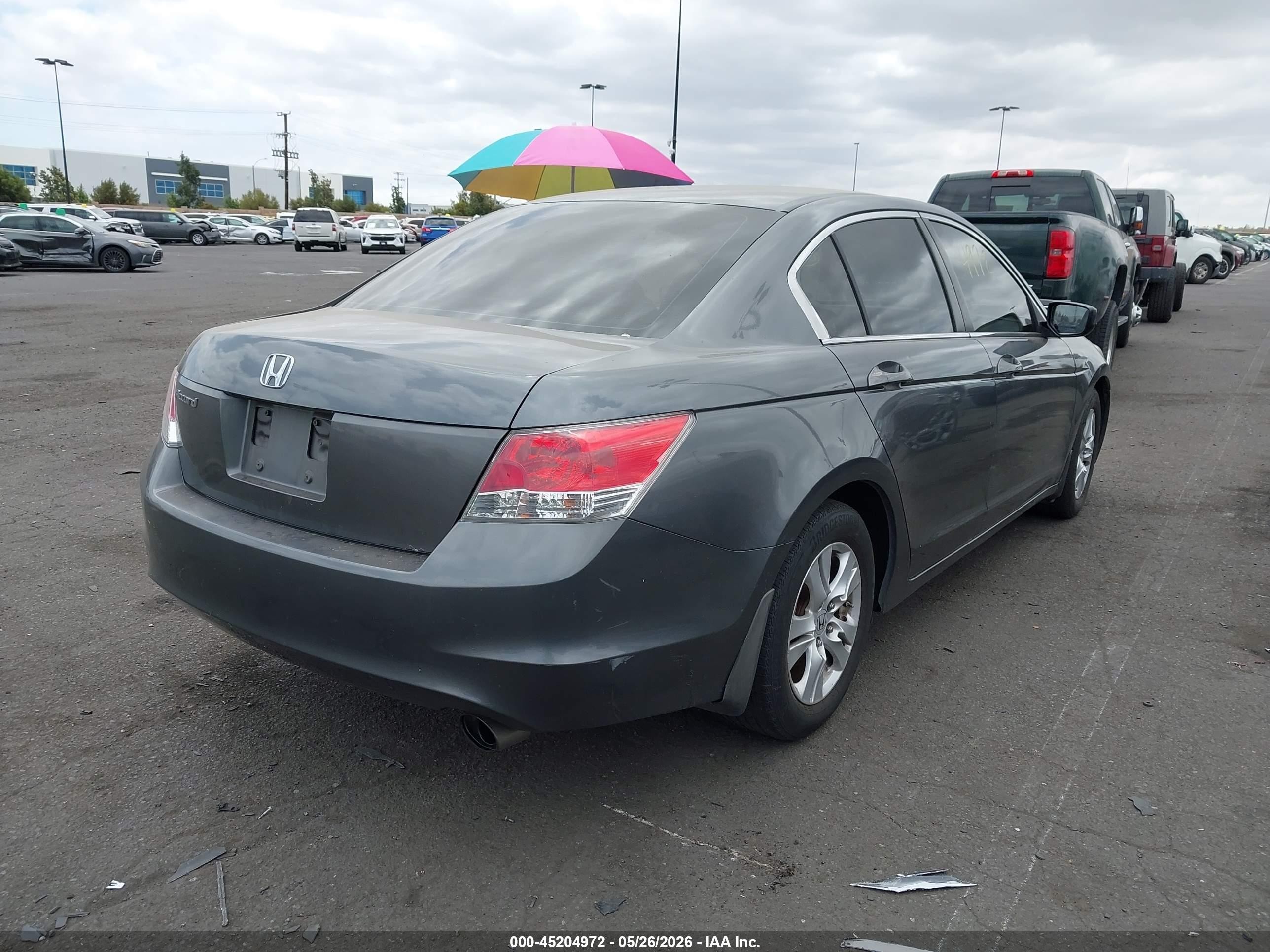 2010 Honda Accord 2.4 Lx-p Серый vin: 1HGCP2F47AA079601