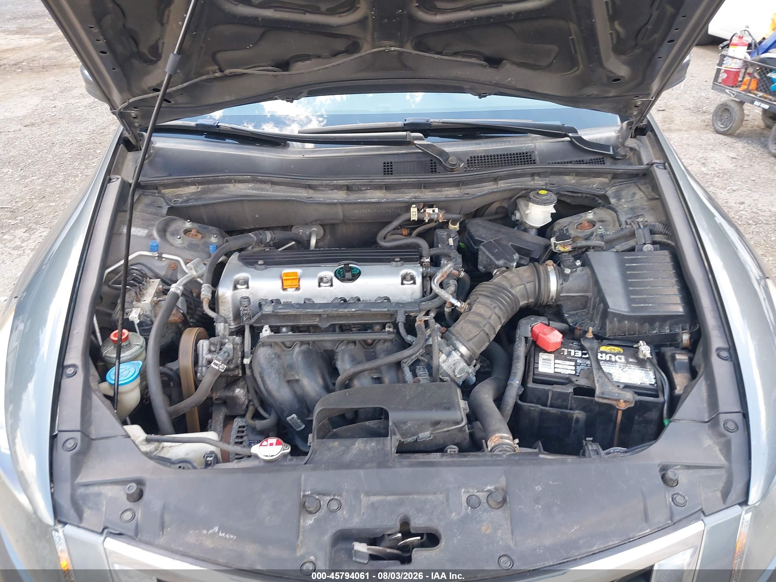 2010 Honda Accord 2.4 Lx-p Gray vin: 1HGCP2F47AA093742