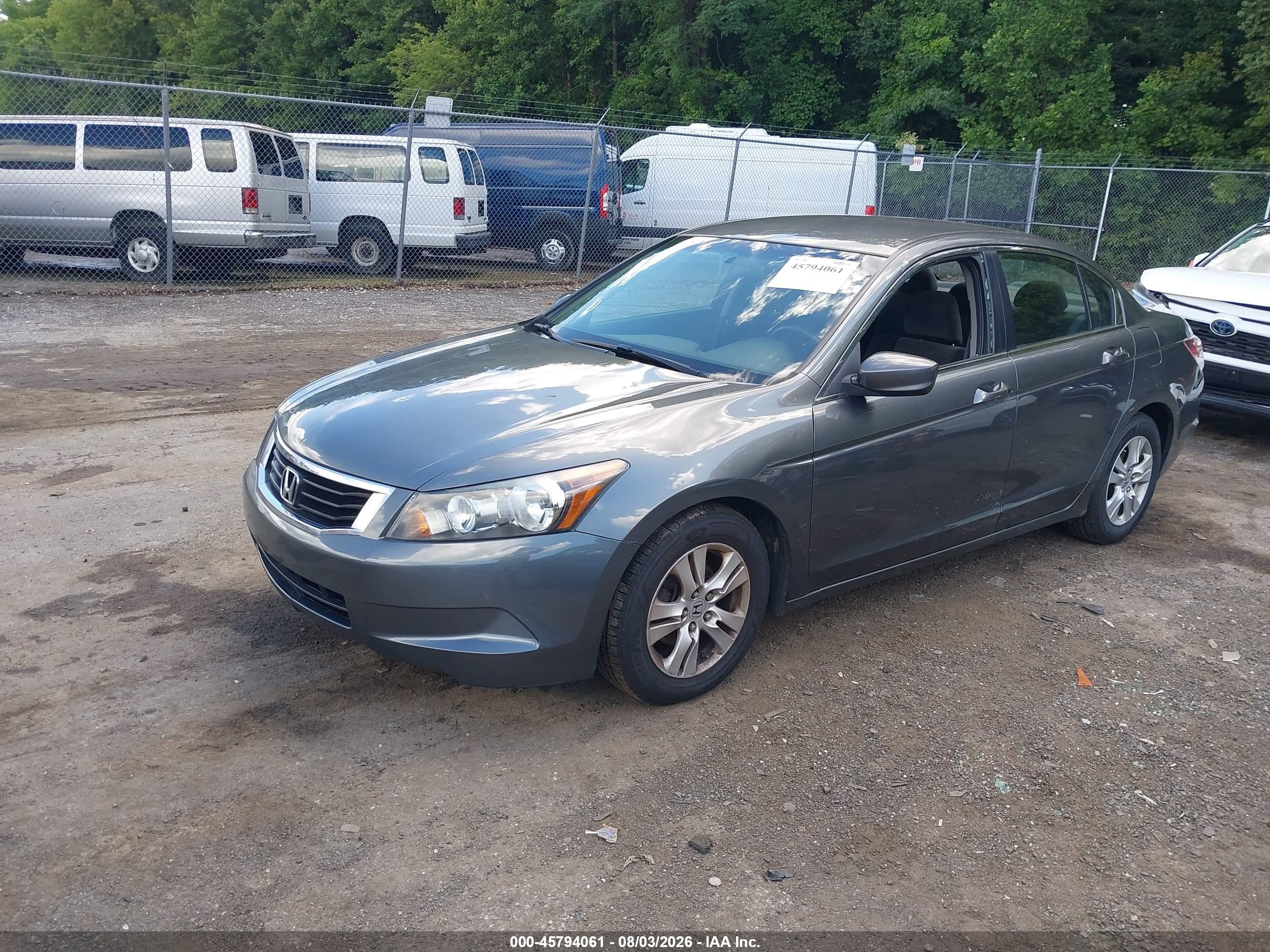 2010 Honda Accord 2.4 Lx-p Gray vin: 1HGCP2F47AA093742