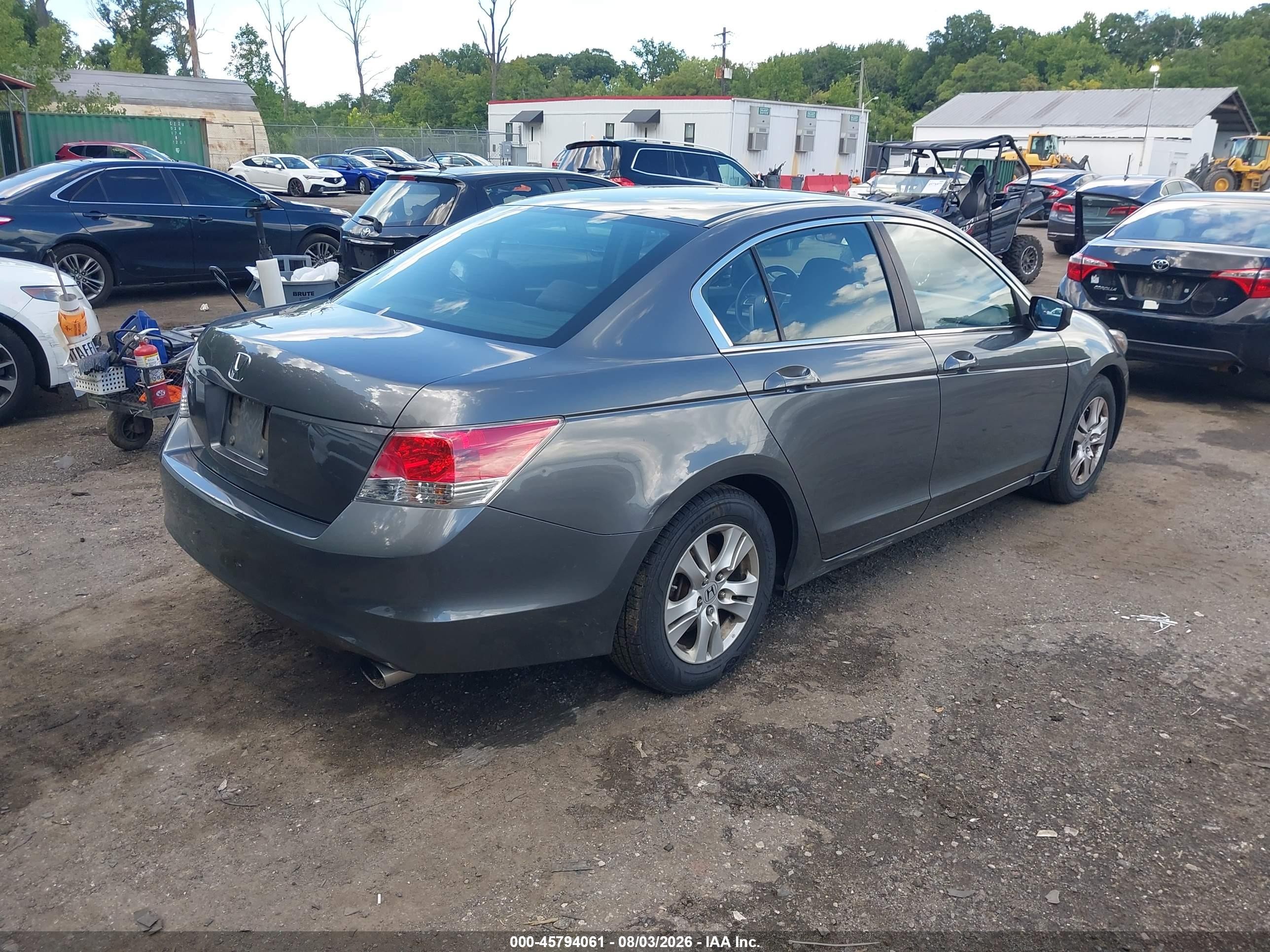 2010 Honda Accord 2.4 Lx-p Gray vin: 1HGCP2F47AA093742