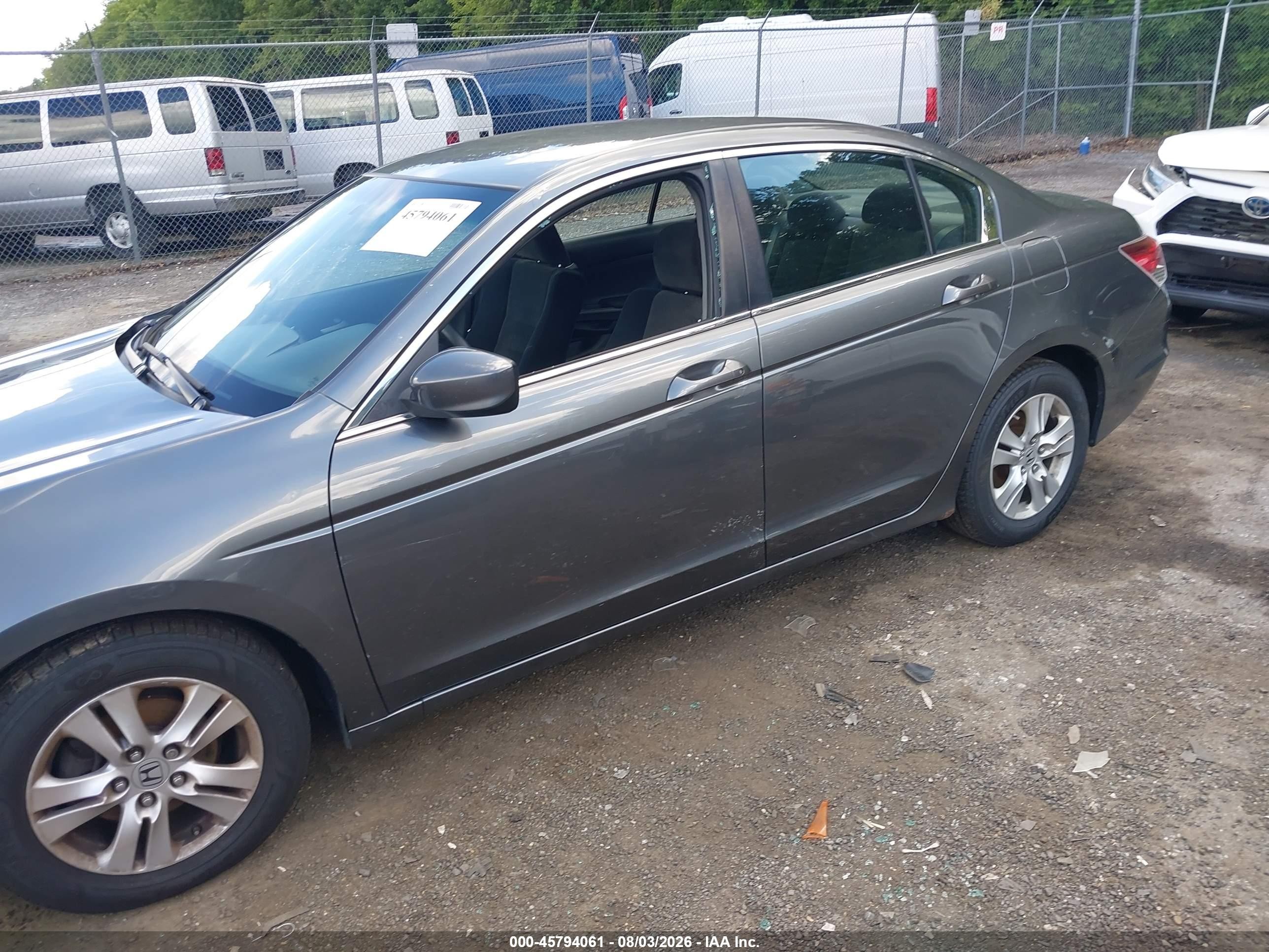 2010 Honda Accord 2.4 Lx-p Gray vin: 1HGCP2F47AA093742