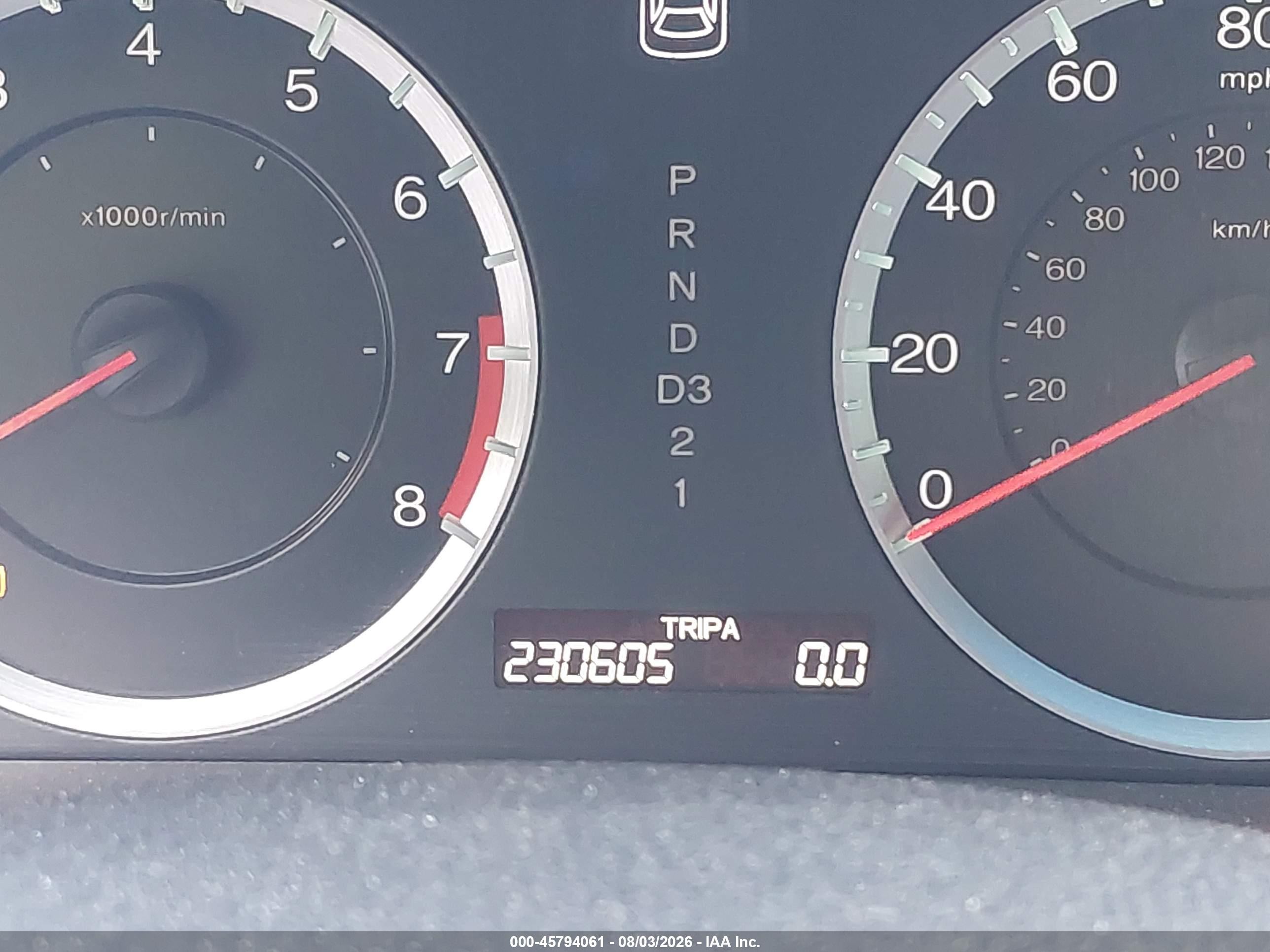 2010 Honda Accord 2.4 Lx-p Gray vin: 1HGCP2F47AA093742
