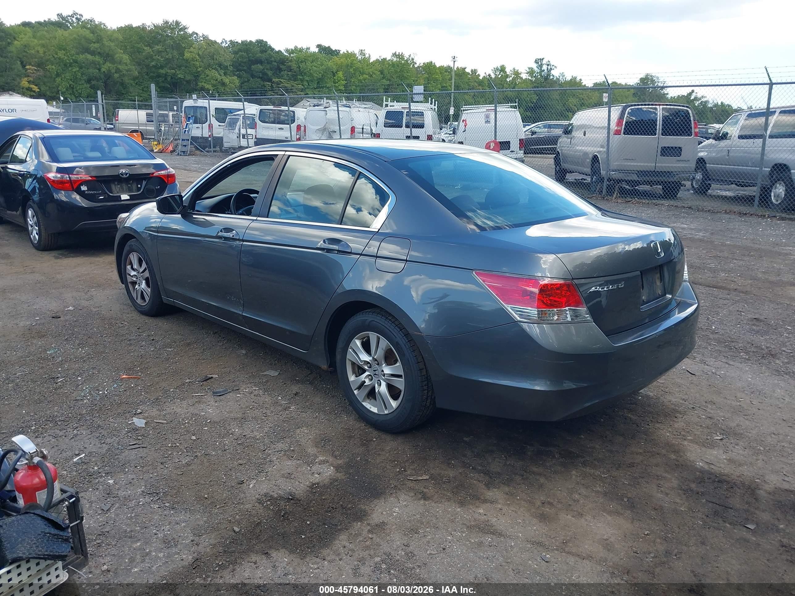 2010 Honda Accord 2.4 Lx-p Gray vin: 1HGCP2F47AA093742