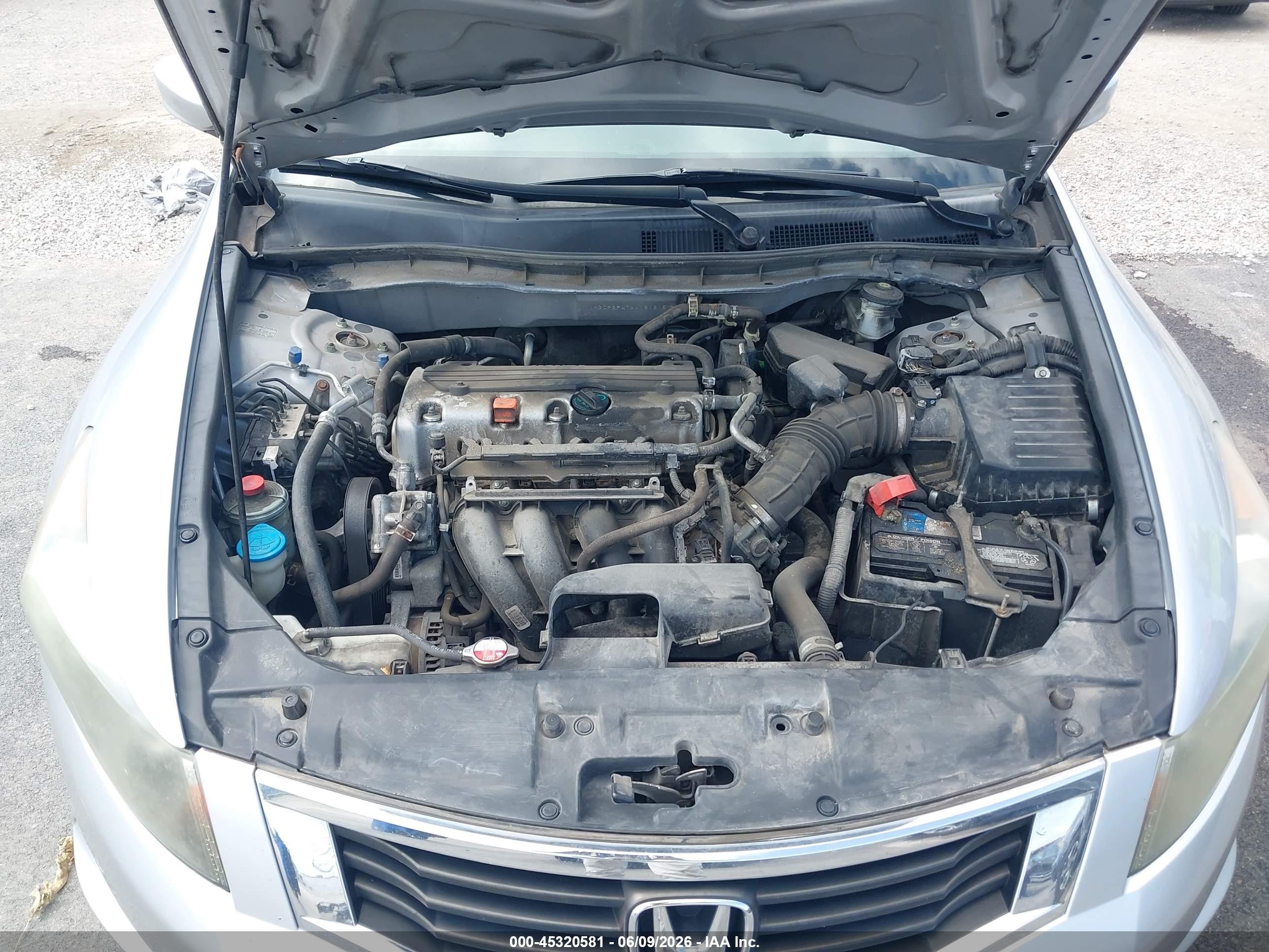 2010 Honda Accord 2.4 Lx-p Silver vin: 1HGCP2F47AA161215