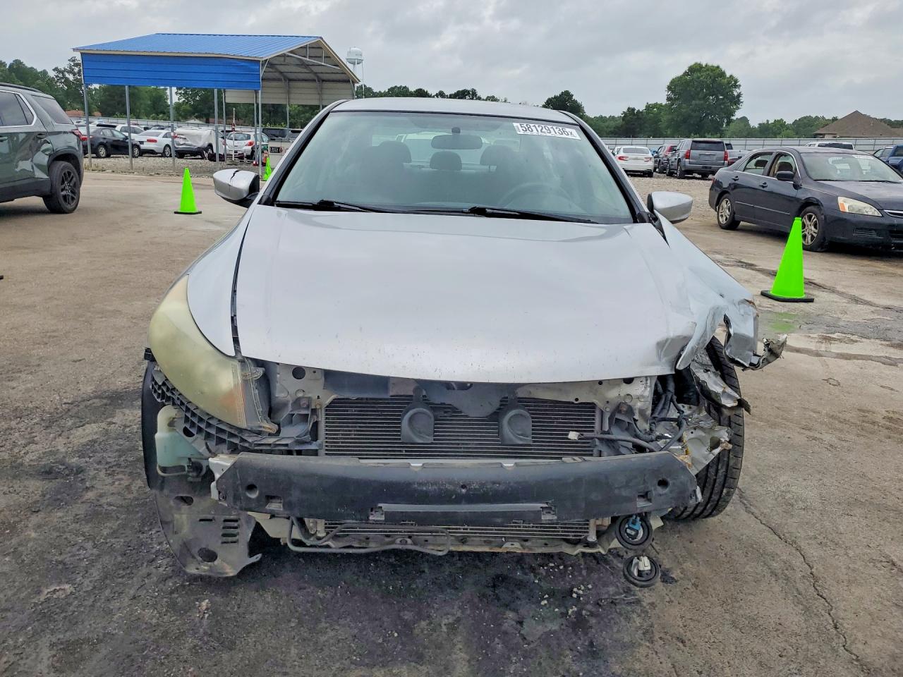 2010 Honda Accord Lxp Silver vin: 1HGCP2F47AA175129