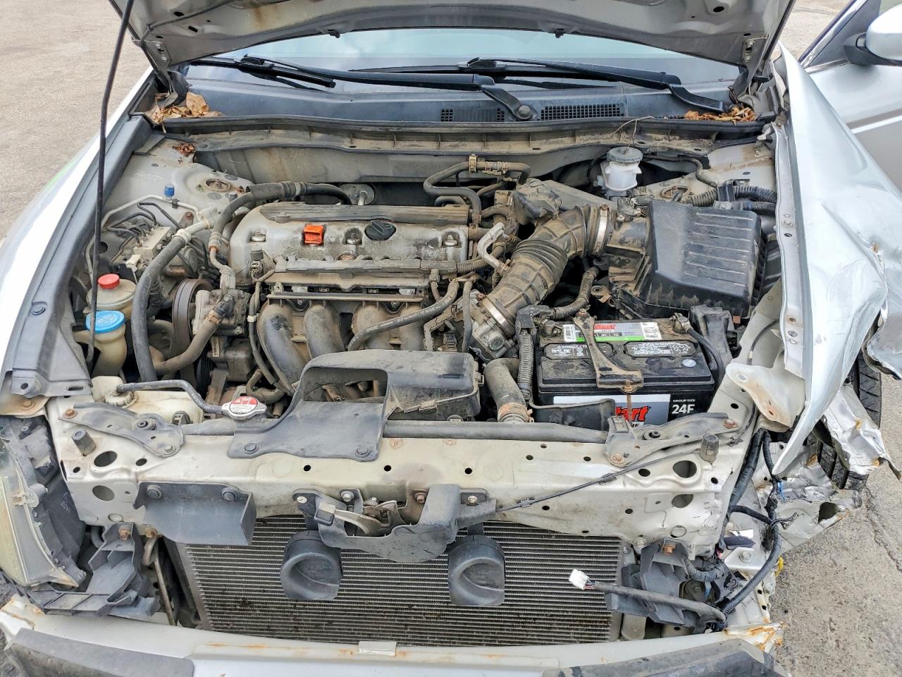 2010 Honda Accord Lxp Silver vin: 1HGCP2F47AA175129