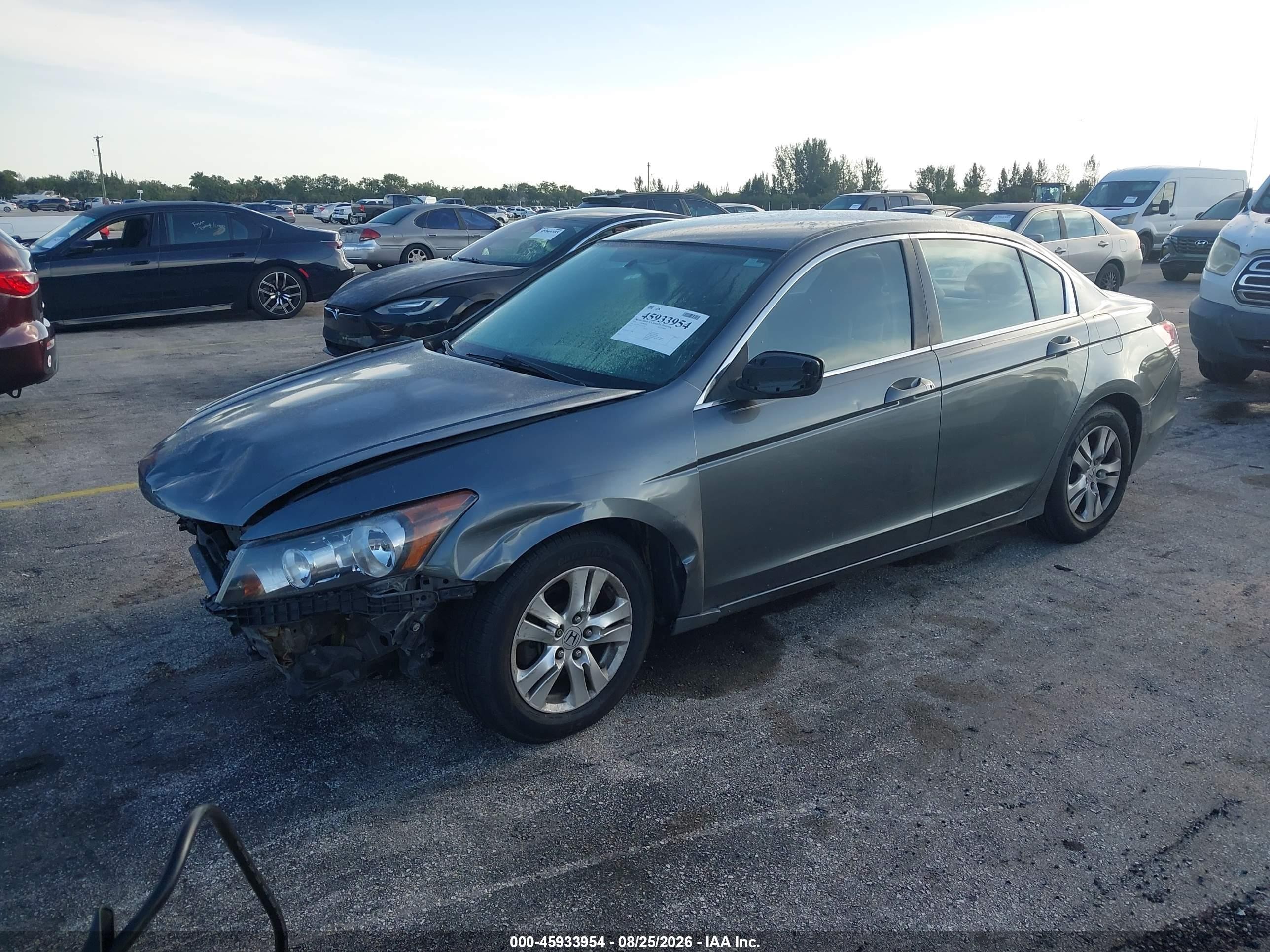 2010 Honda Accord 2.4 Lx-p Gray vin: 1HGCP2F47AA197552