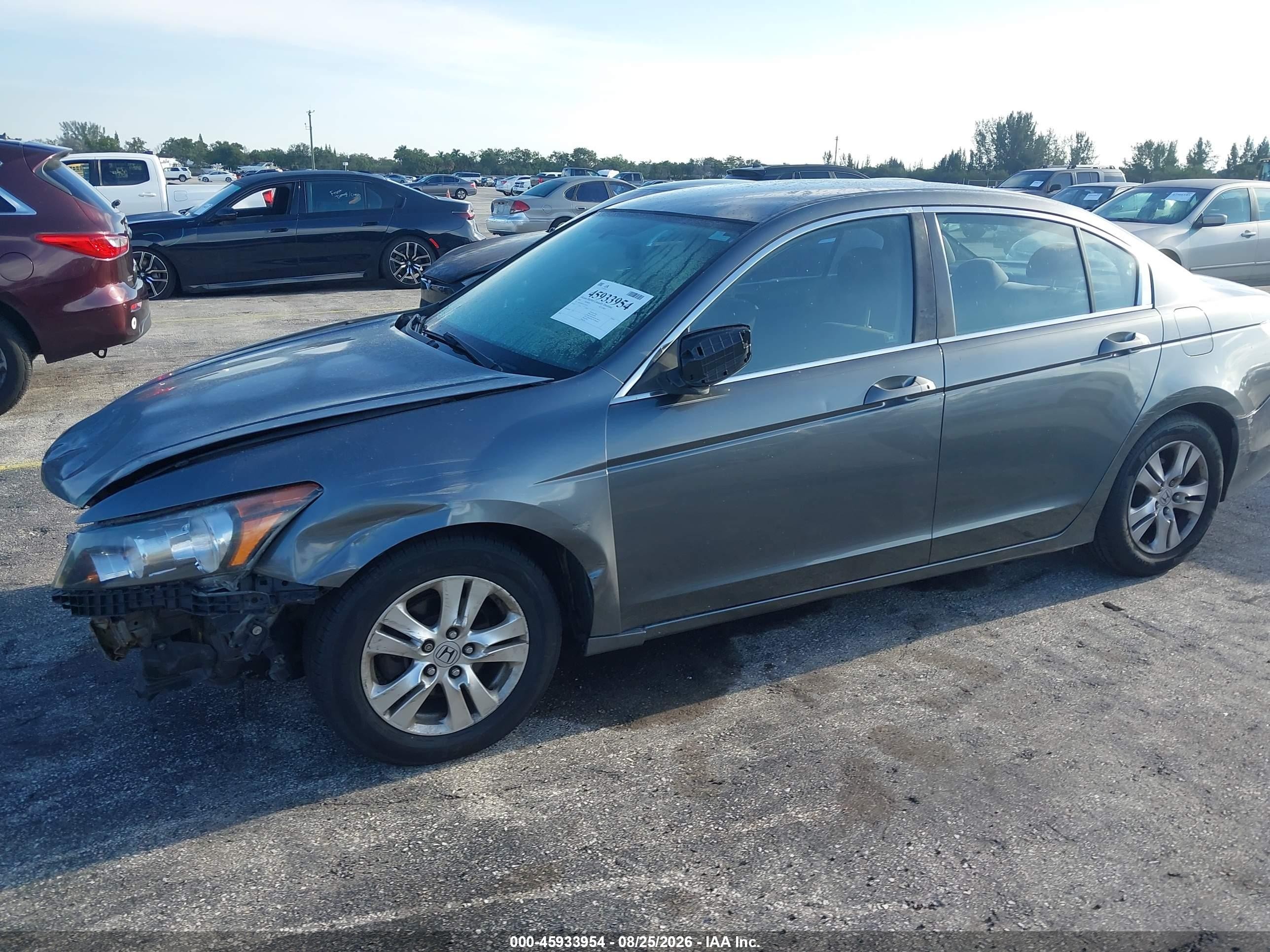 2010 Honda Accord 2.4 Lx-p Gray vin: 1HGCP2F47AA197552