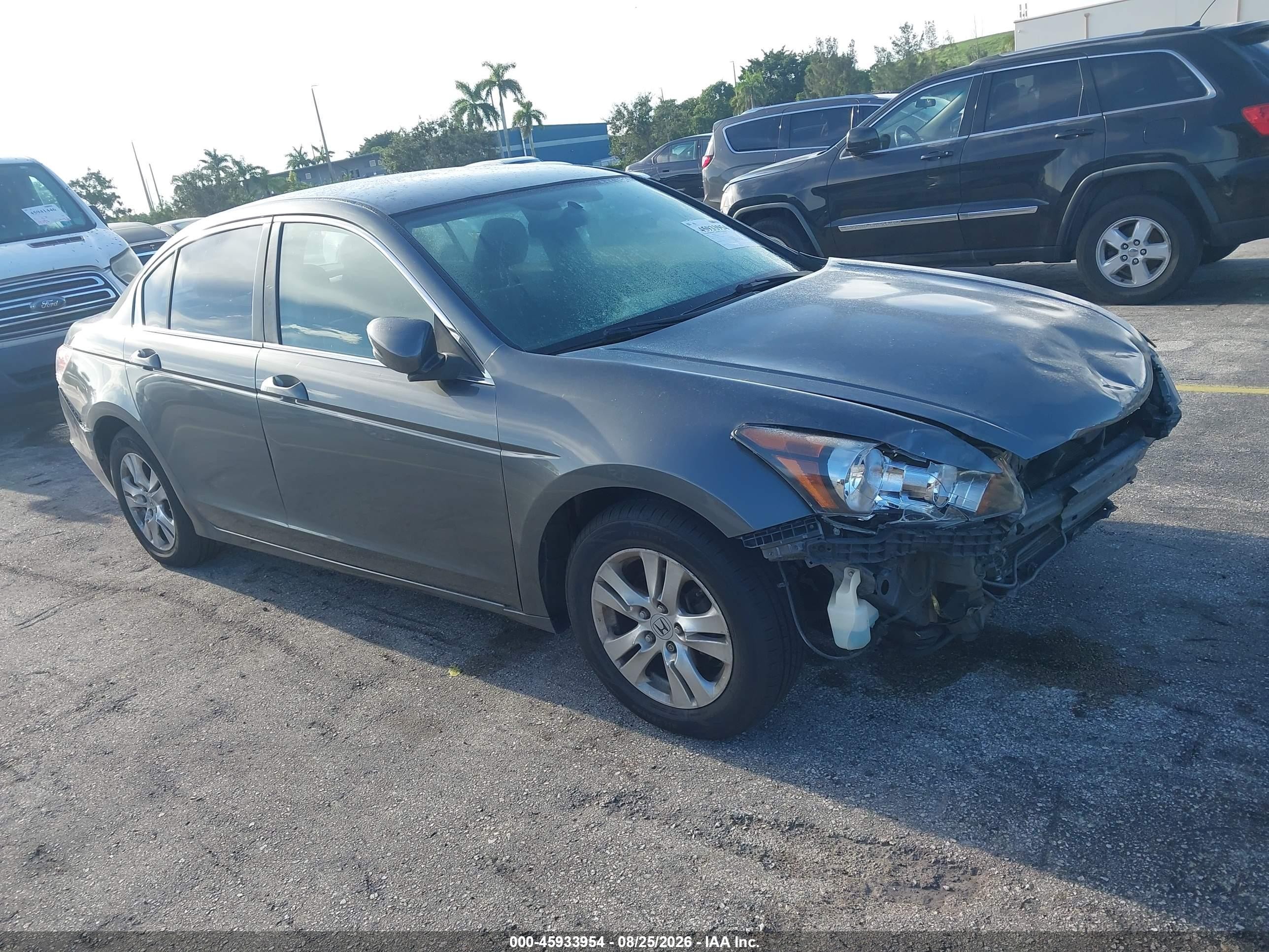2010 Honda Accord 2.4 Lx-p Gray vin: 1HGCP2F47AA197552