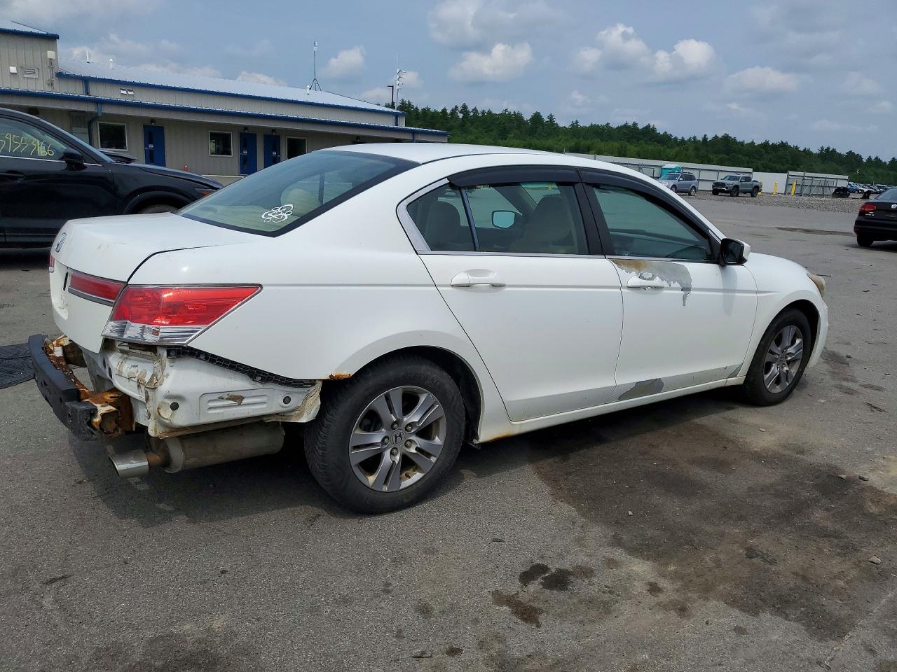 2011 Honda Accord Lxp Белый vin: 1HGCP2F47BA050150