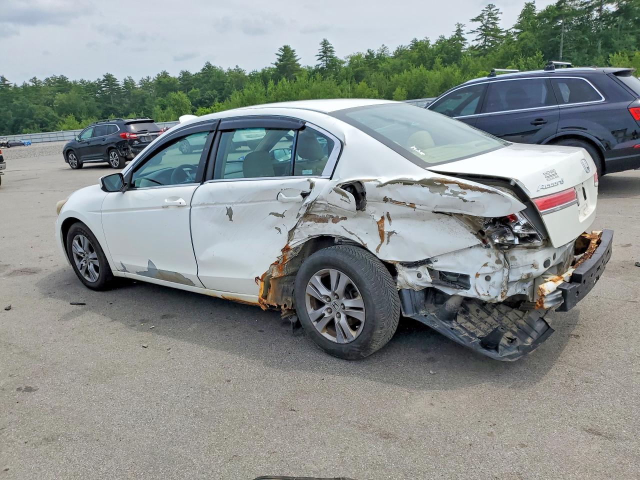 2011 Honda Accord Lxp Белый vin: 1HGCP2F47BA050150