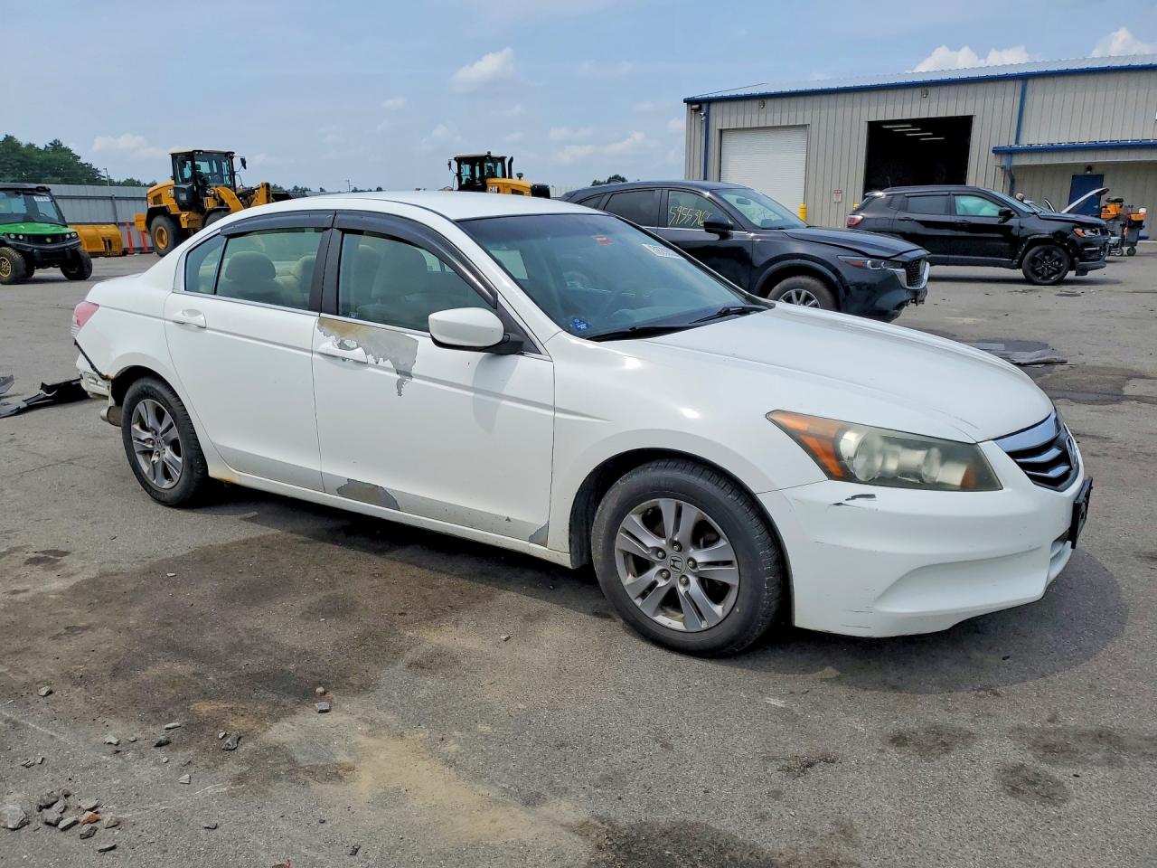 2011 Honda Accord Lxp Белый vin: 1HGCP2F47BA050150