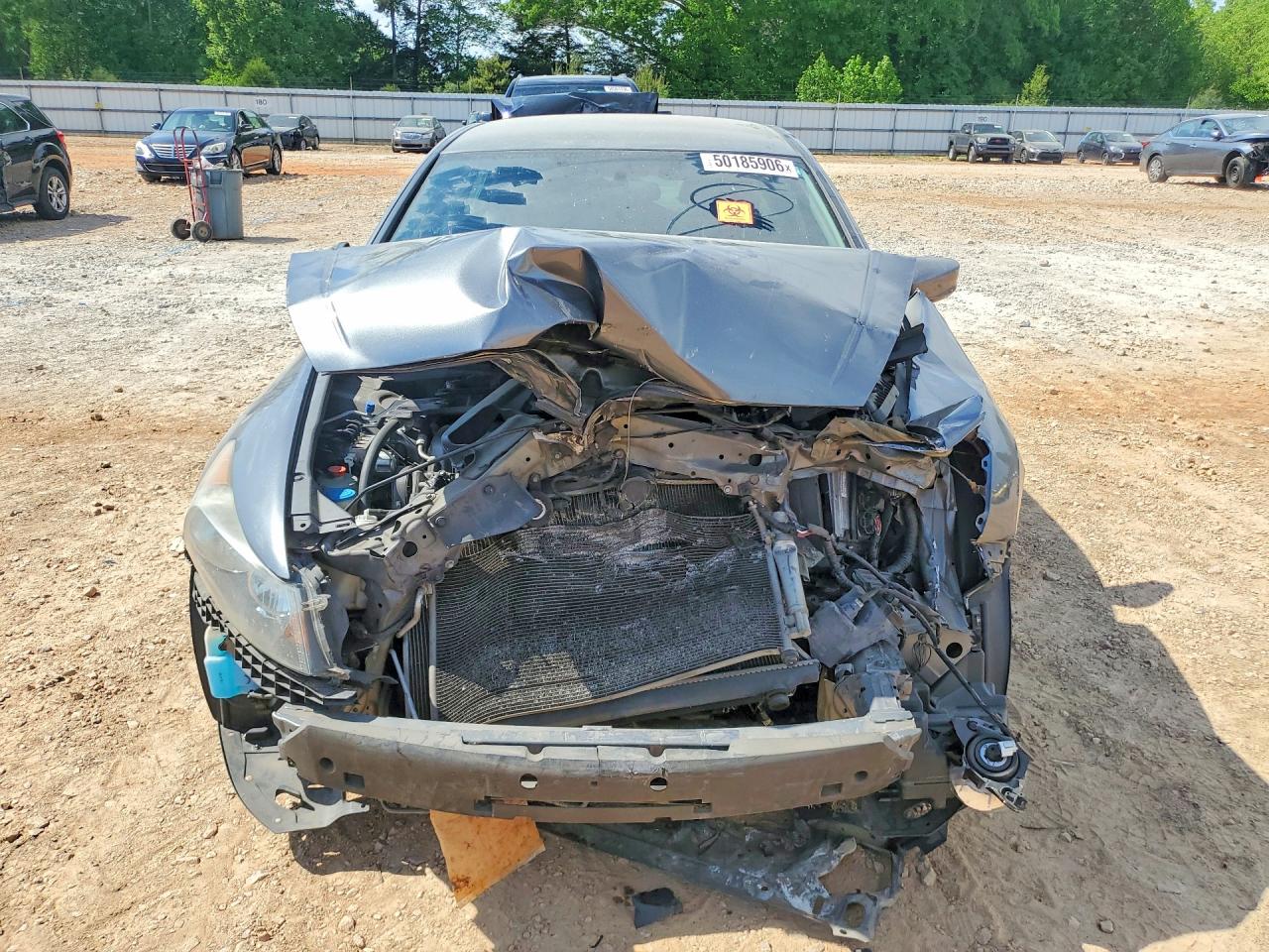 2011 Honda Accord Lxp Gray vin: 1HGCP2F47BA106037