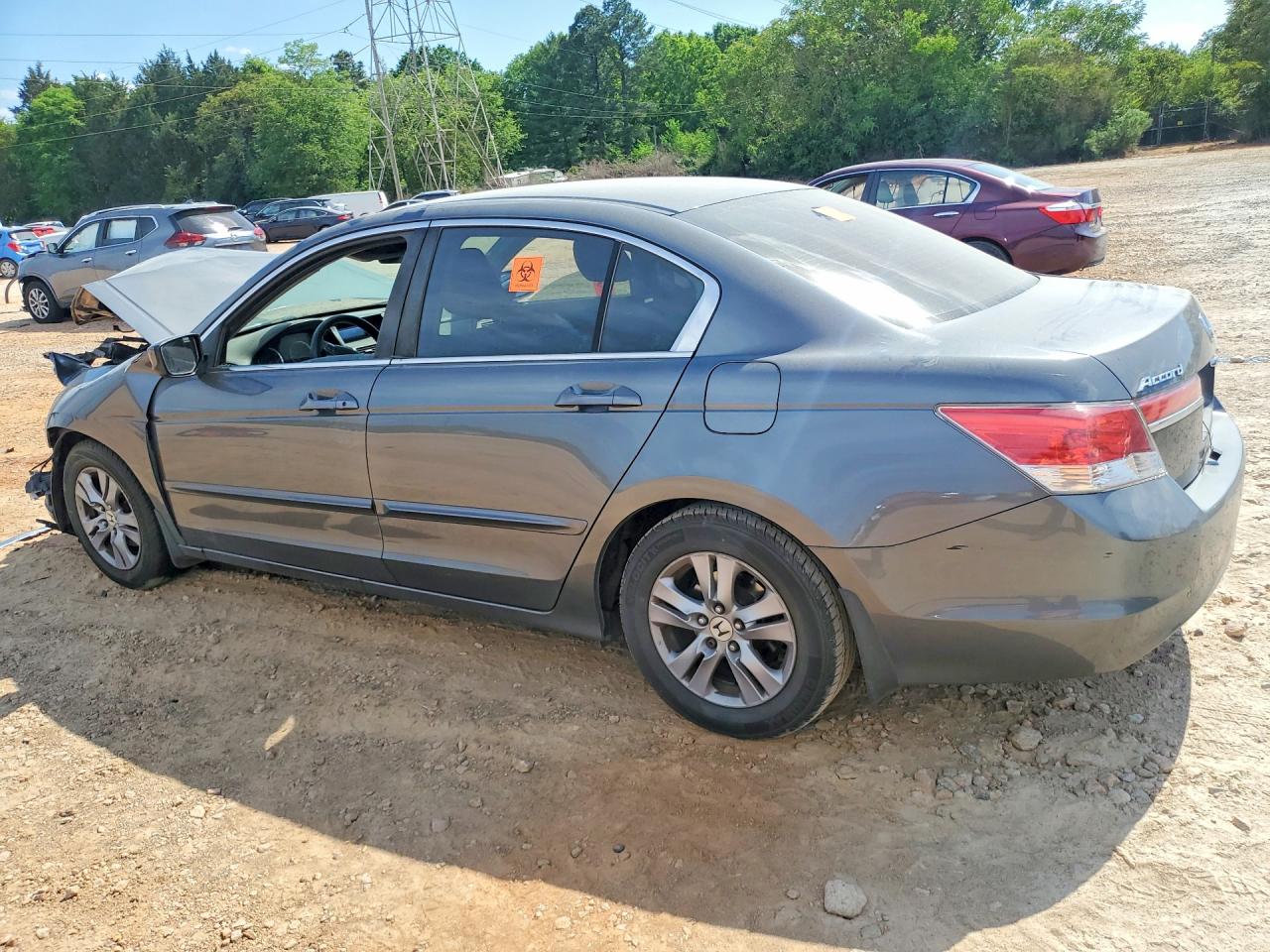 2011 Honda Accord Lxp Gray vin: 1HGCP2F47BA106037