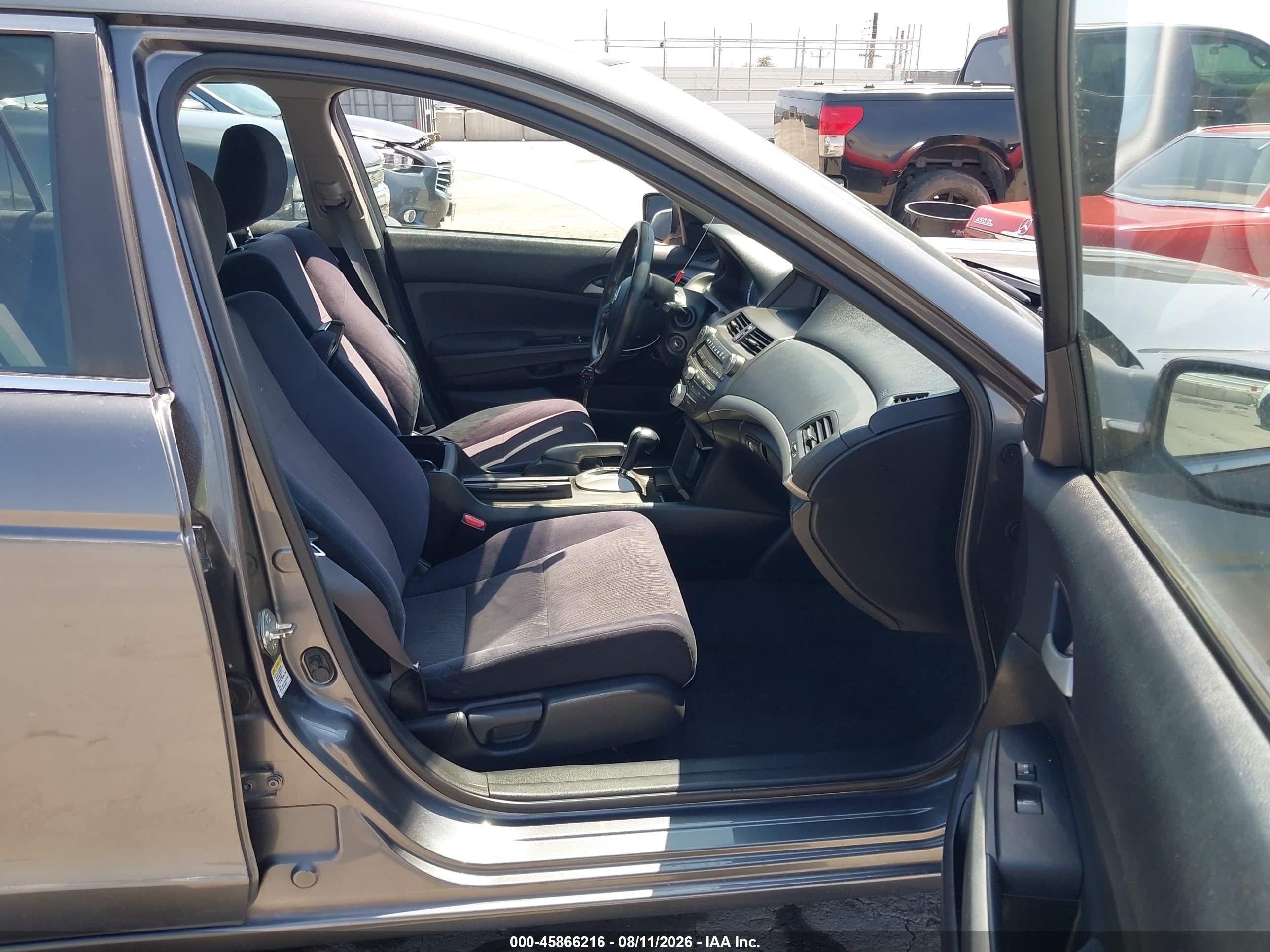 2011 Honda Accord 2.4 Lx-p Gray vin: 1HGCP2F47BA120200